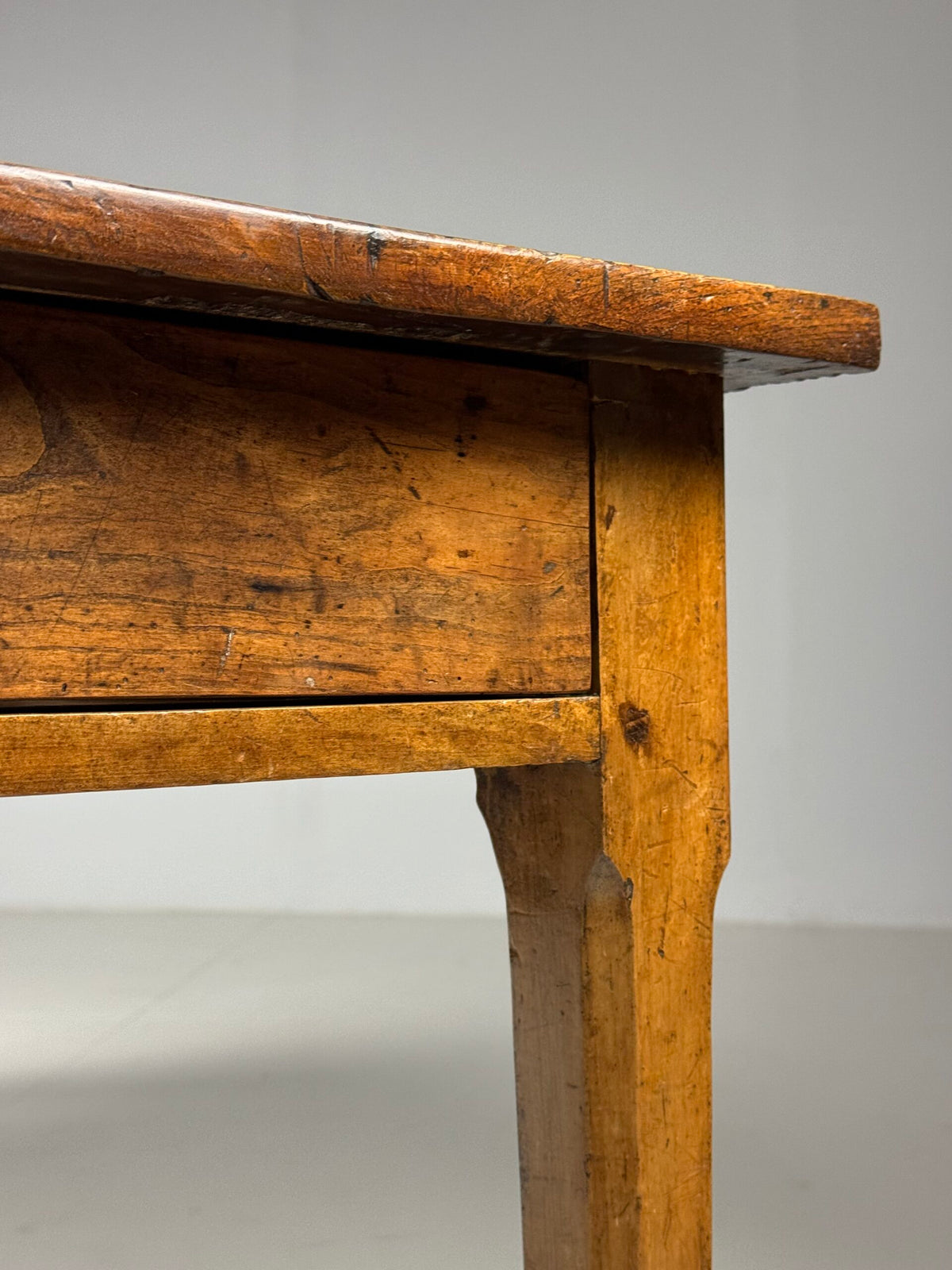 French Farmhouse Dining Table with Extension, 19th Century, photo 9