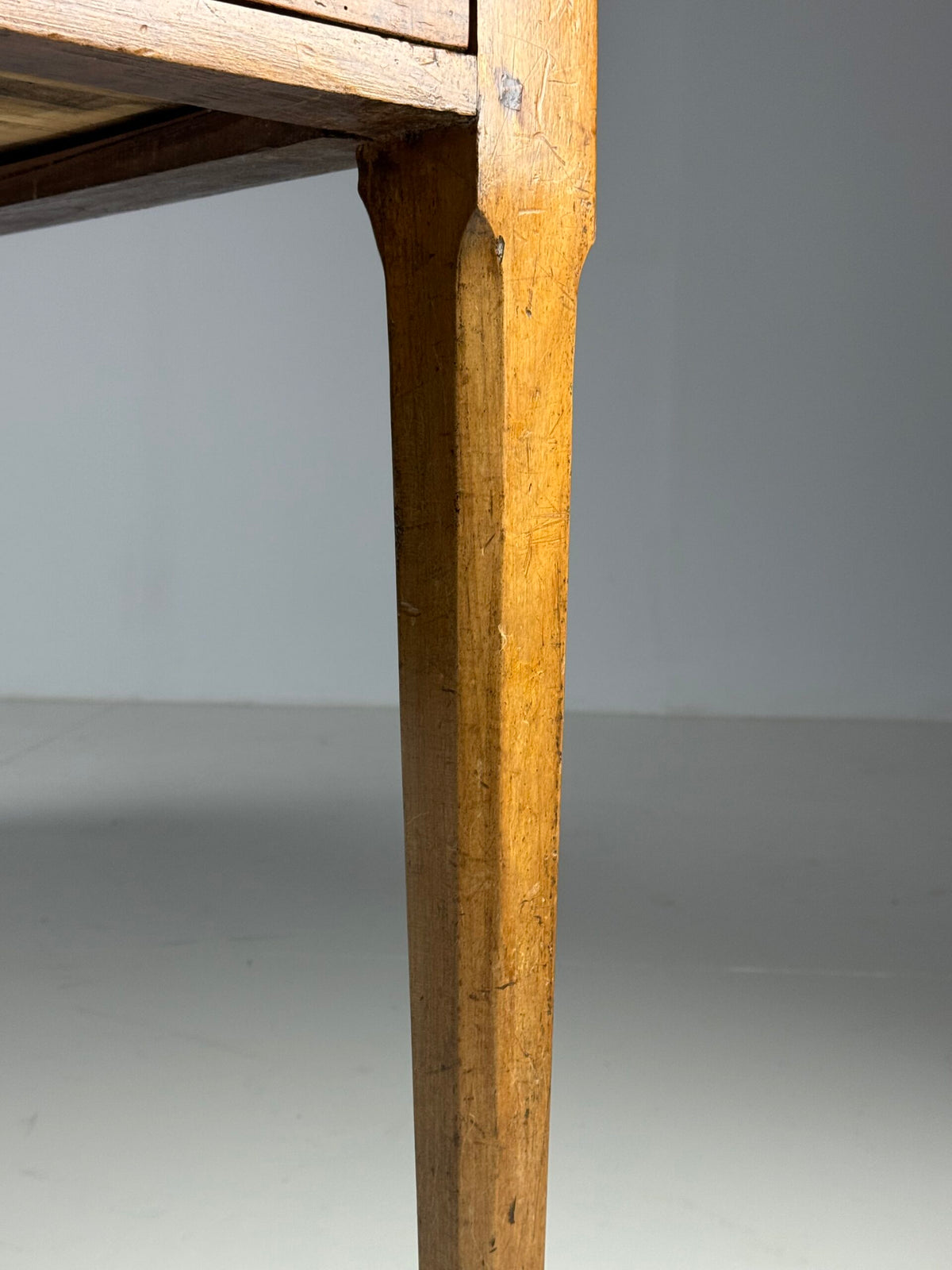 French Farmhouse Dining Table with Extension, 19th Century, photo 14