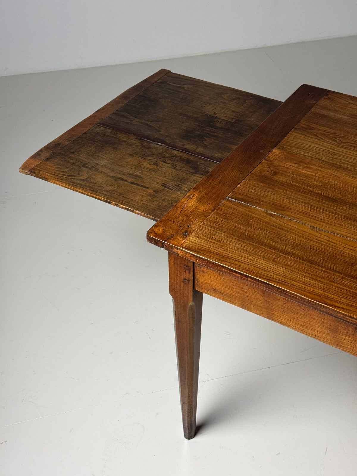 French Farmhouse Dining Table with Extension, 19th Century, photo 17