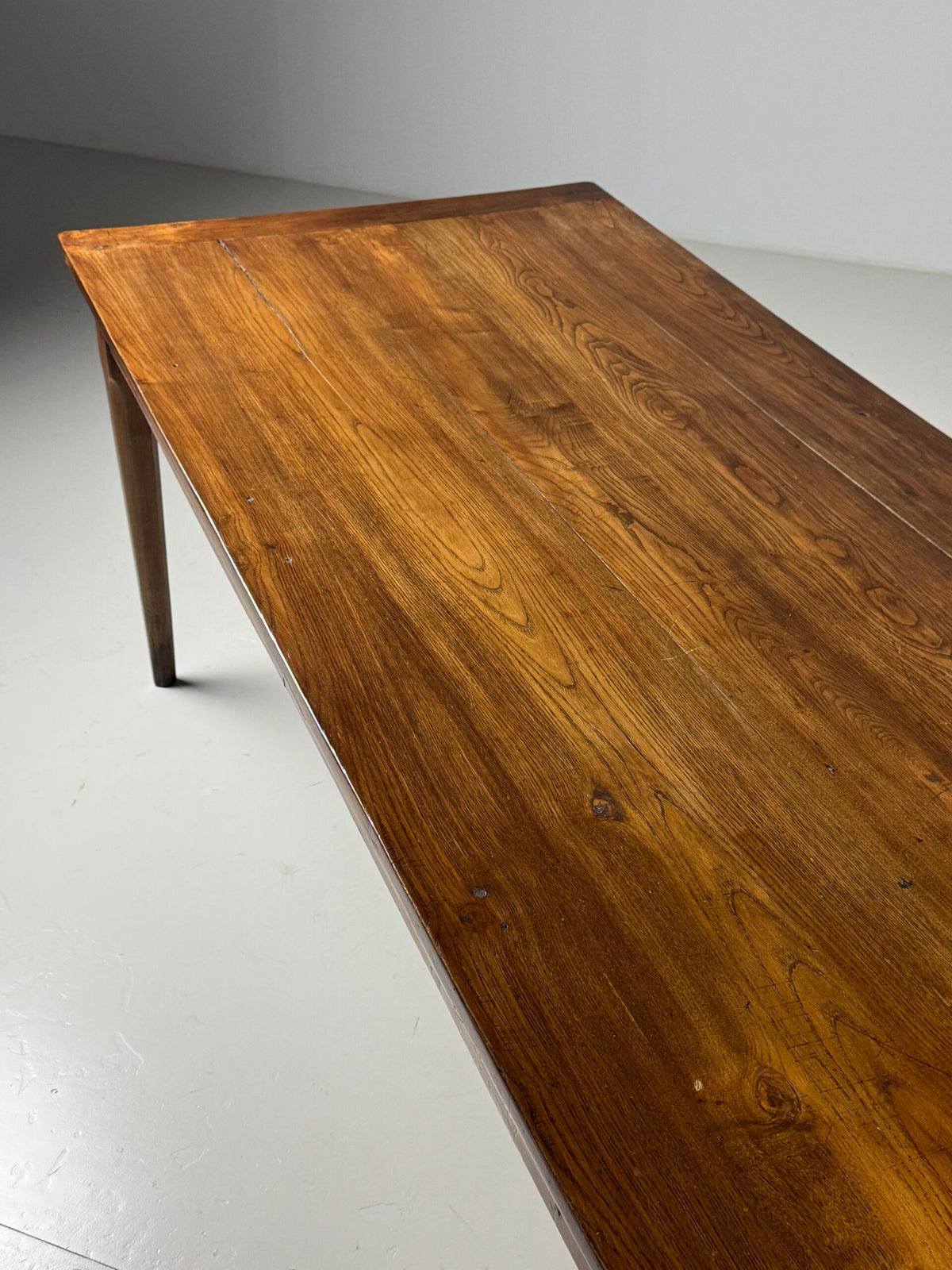 French Farmhouse Dining Table with Extension, 19th Century, photo 18