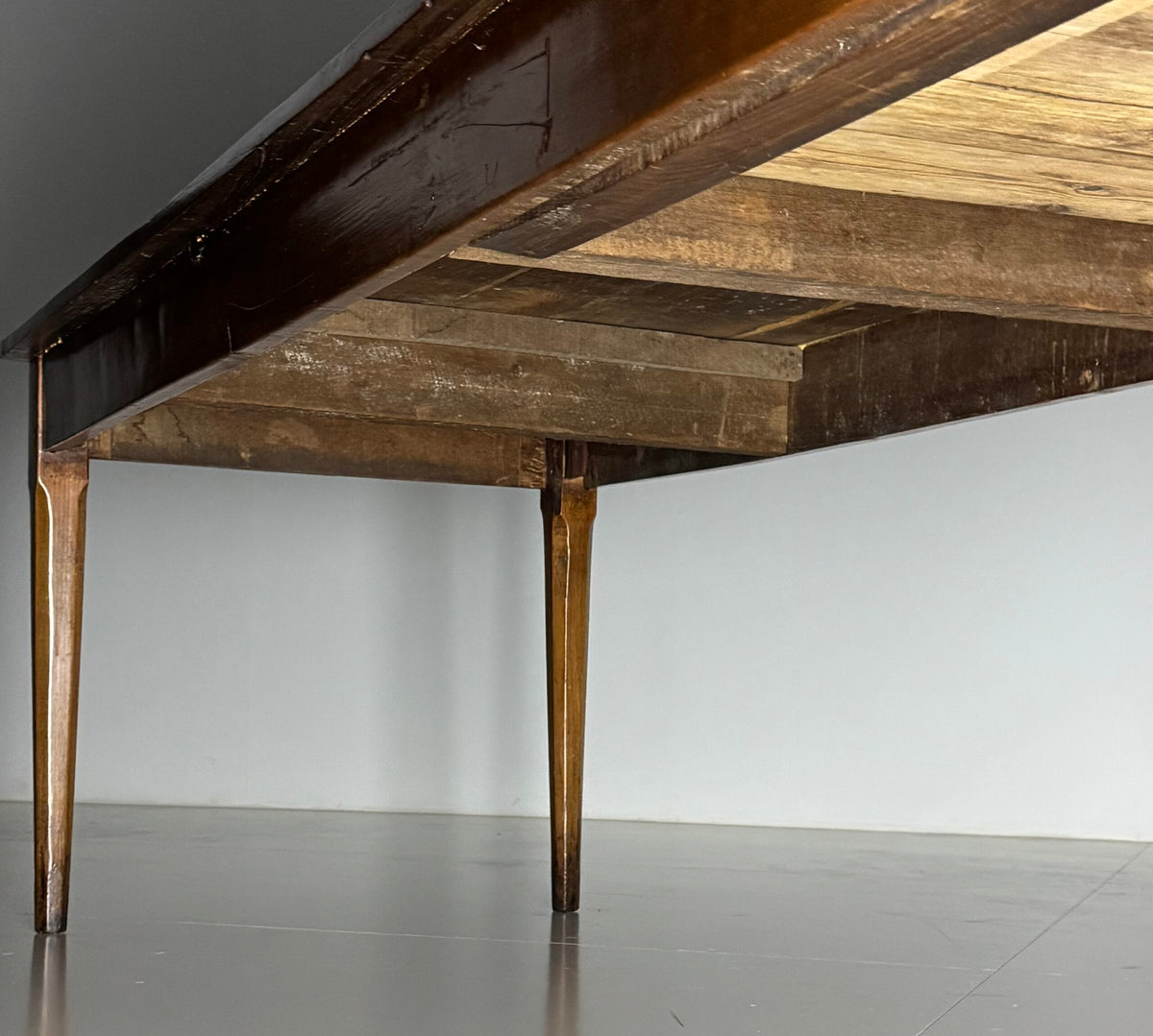 French Farmhouse Dining Table with Extension, 19th Century, photo 24
