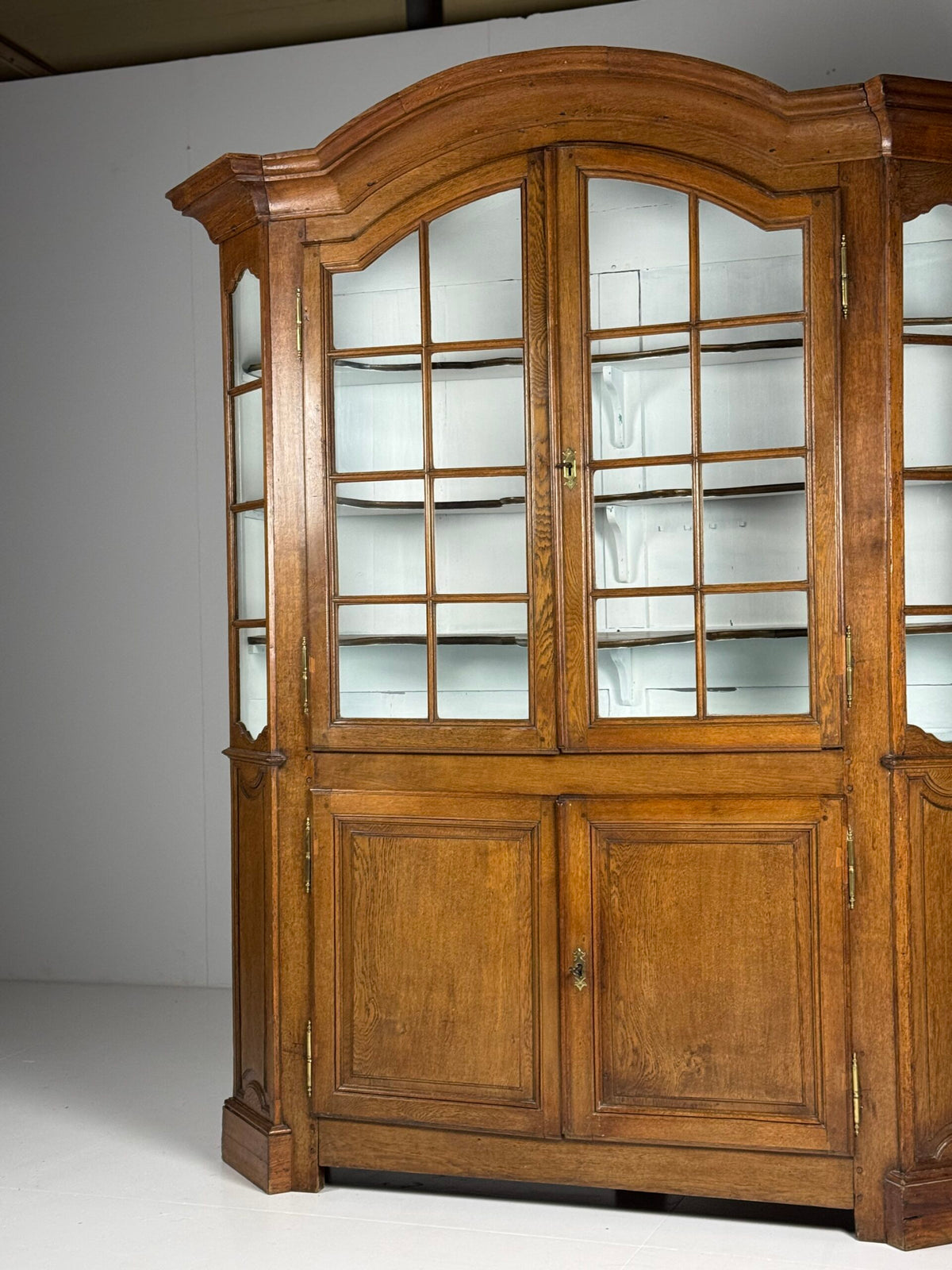 Very Large Belgian Oak Bookcase or Buffet Cabinet, c. 1800, photo 39