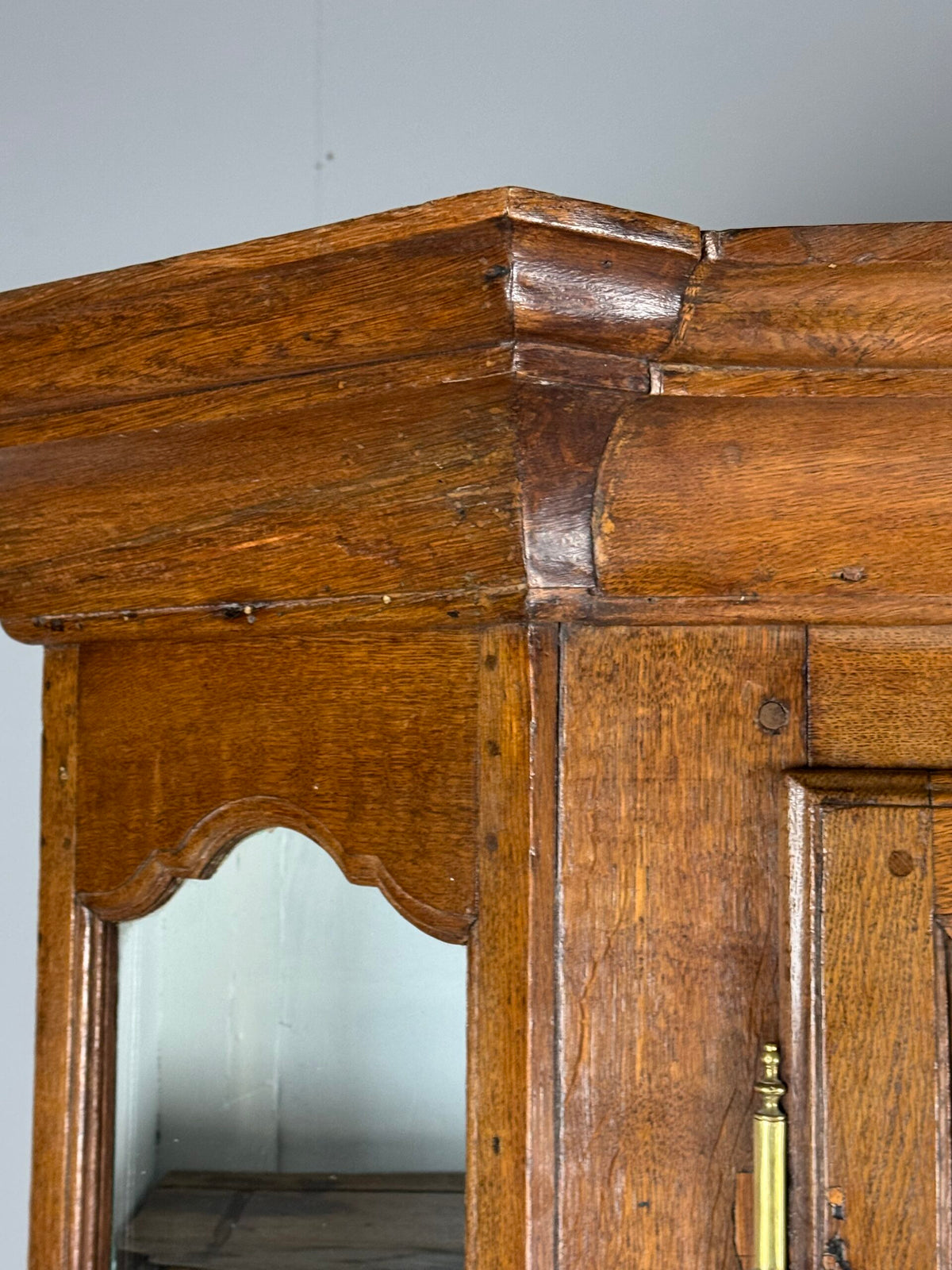 Very Large Belgian Oak Bookcase or Buffet Cabinet, c. 1800, photo 28