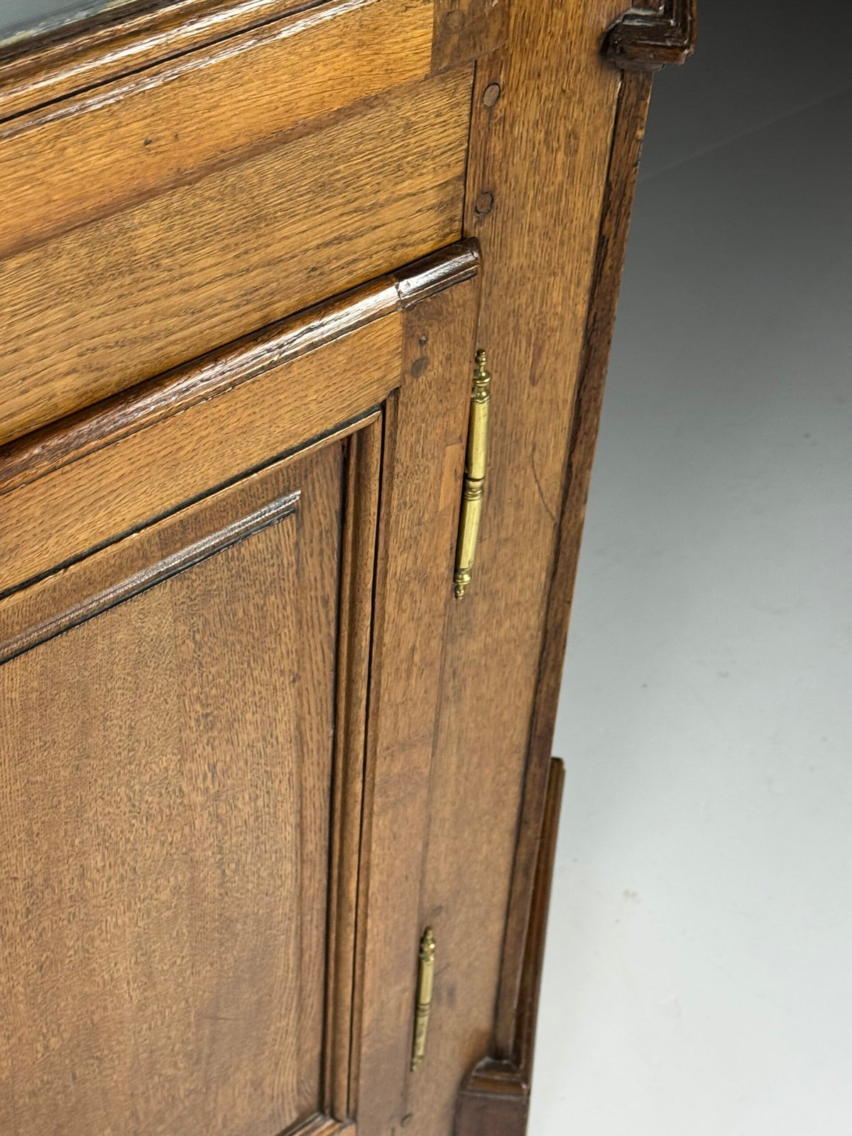 Very Large Belgian Oak Bookcase or Buffet Cabinet, c. 1800, photo 27