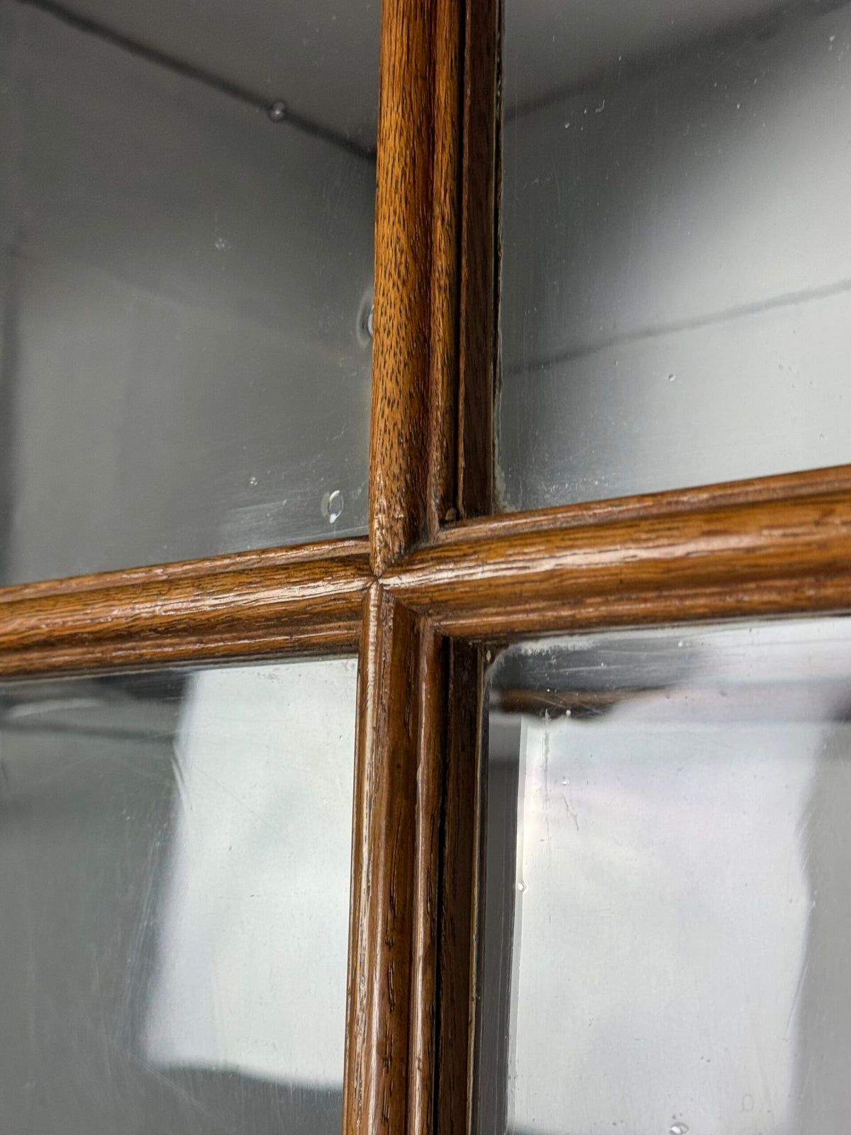 Very Large Belgian Oak Bookcase or Buffet Cabinet, c. 1800, photo 13