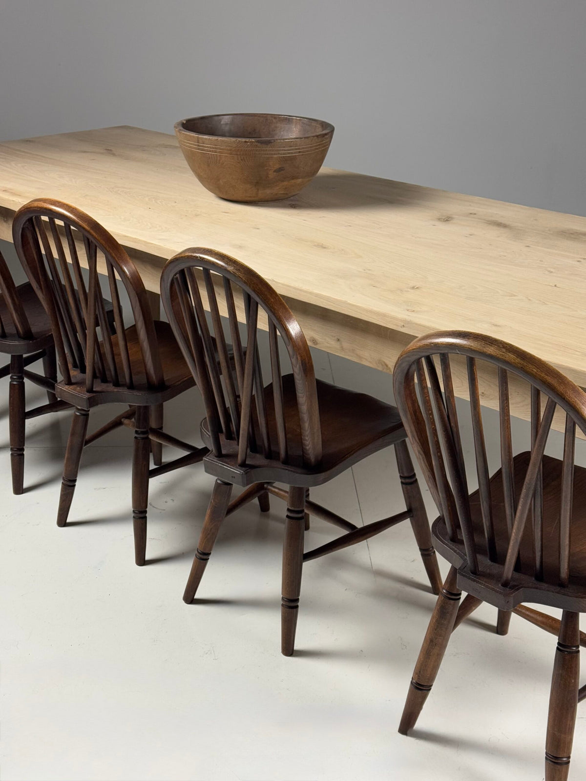 Handmade French Style Solid Oak Dining Table, 200 cm, photo 5