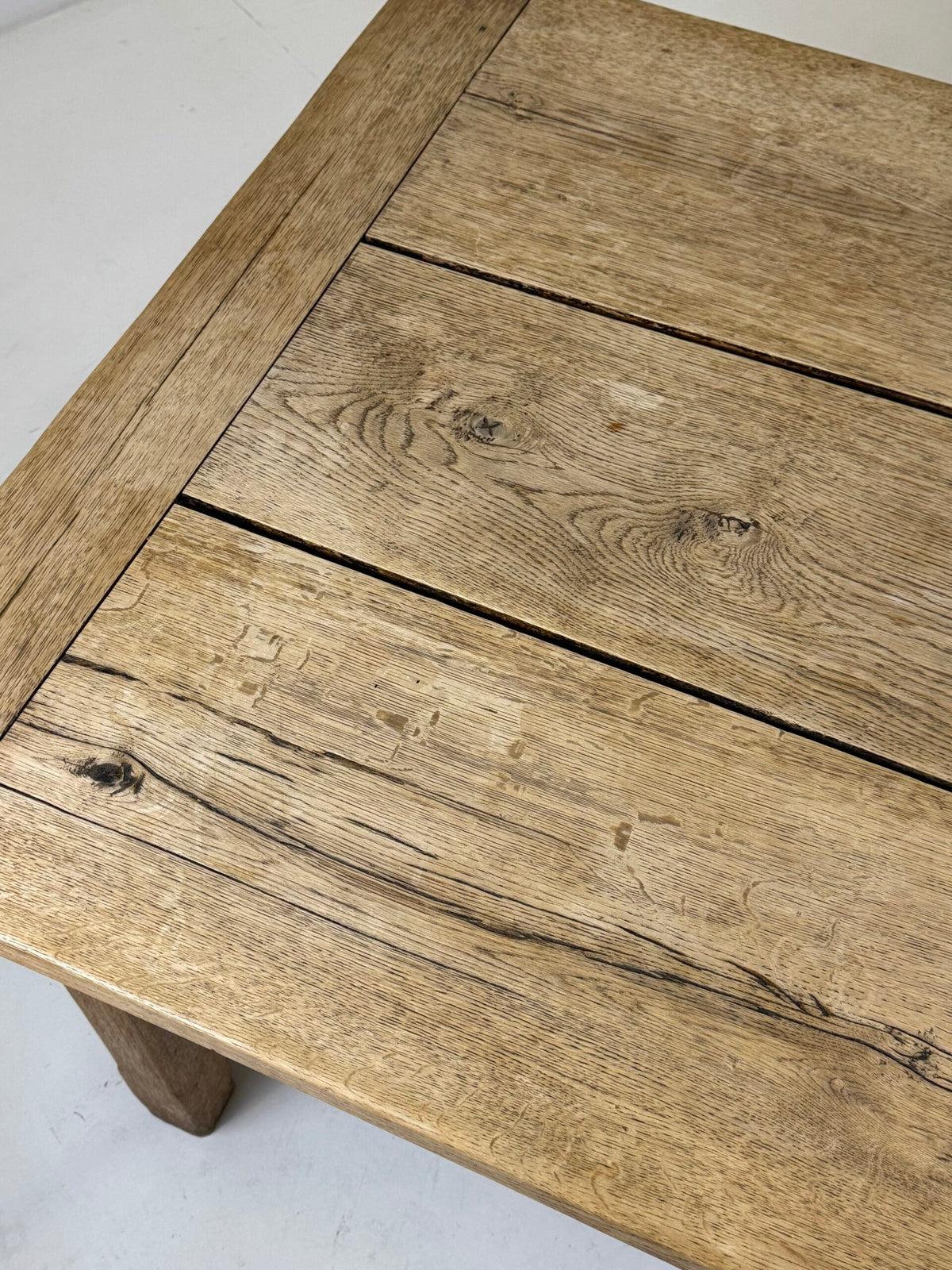 Giant French Oak Refectory Table, 19th Century, photo 17