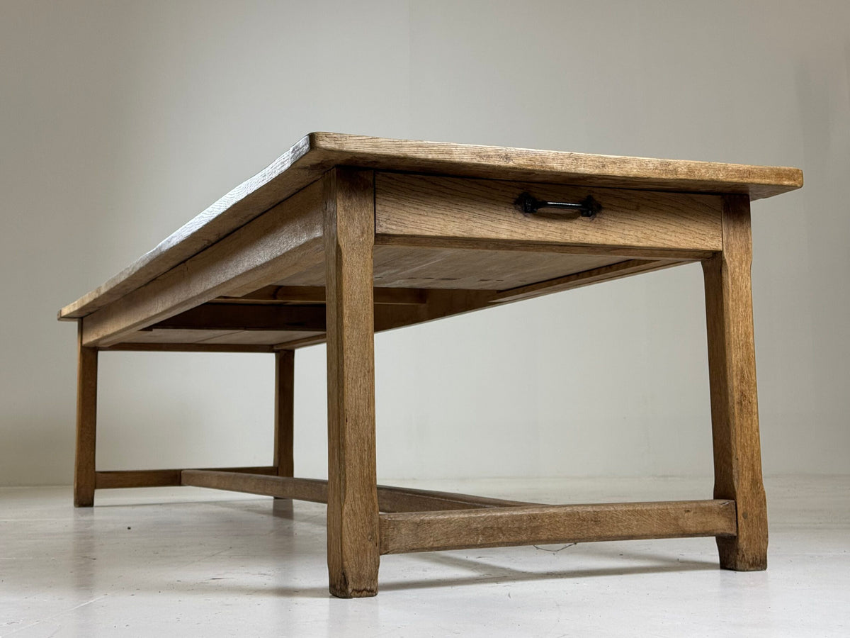 Giant French Oak Refectory Table, 19th Century, photo 15