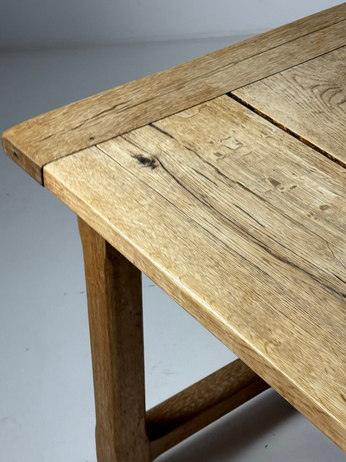 Giant French Oak Refectory Table, 19th Century, photo 2