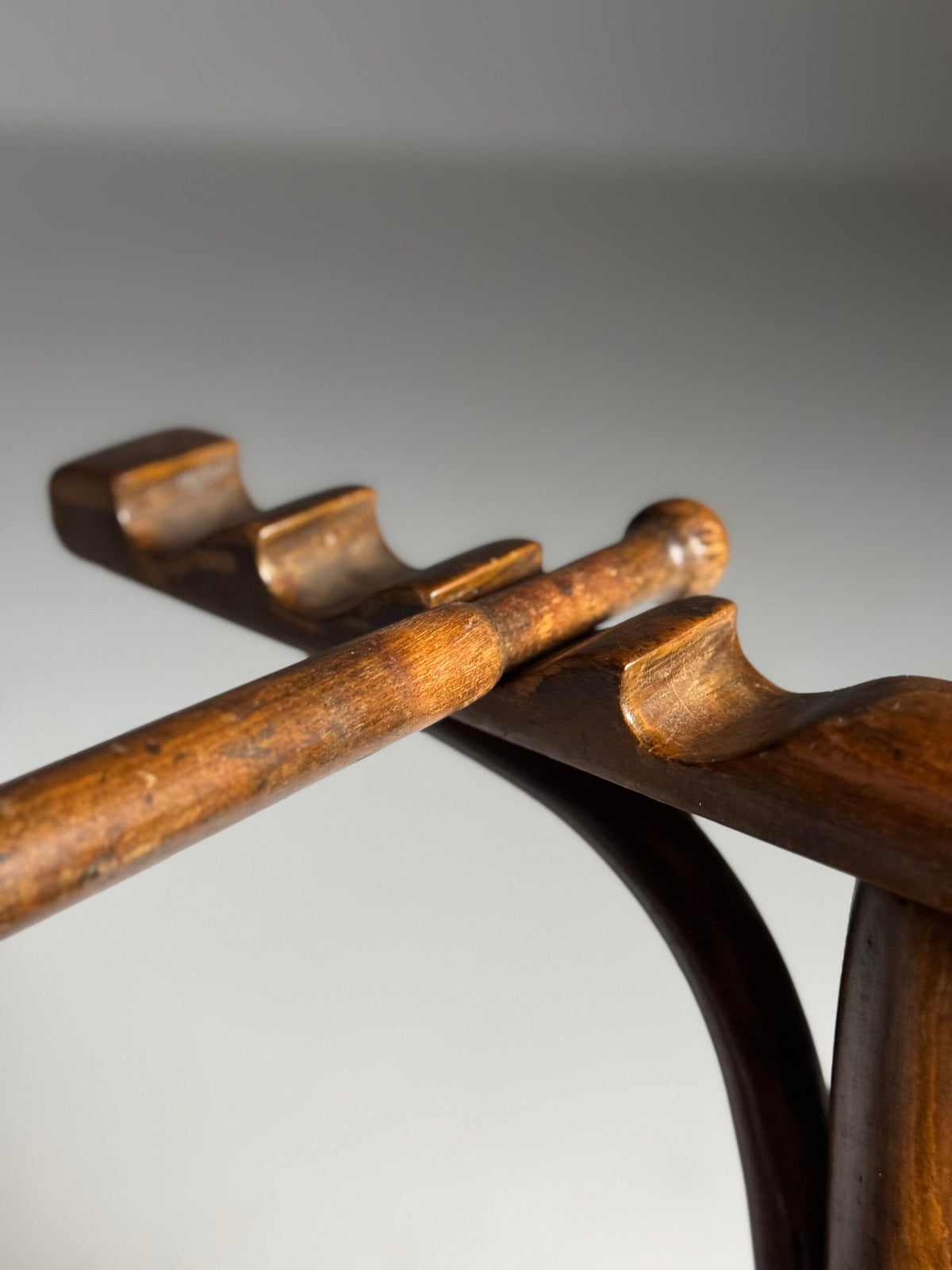 Thonet Style Bentwood Armchair with Cane Seat, 20th Century, photo 8