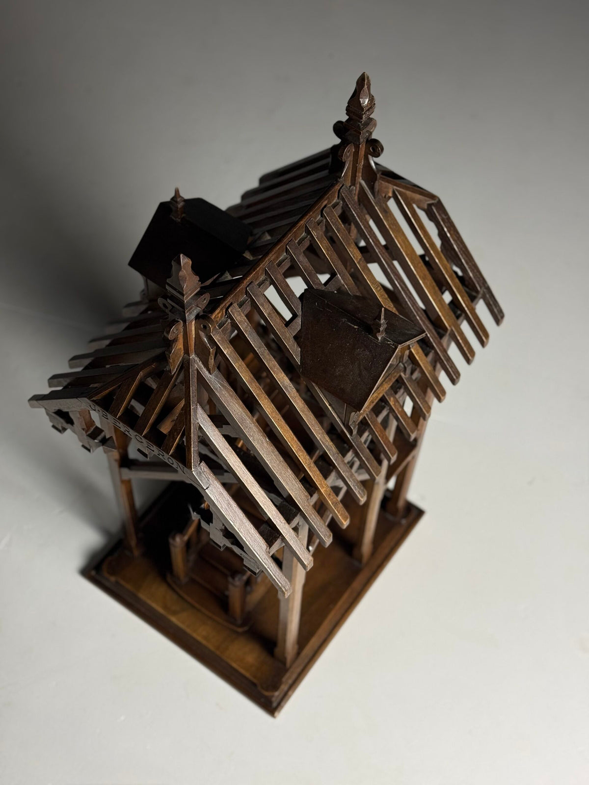 French Chef d'Oeuvre Scale Model, Signed J. Bergeron 1913, photo 10