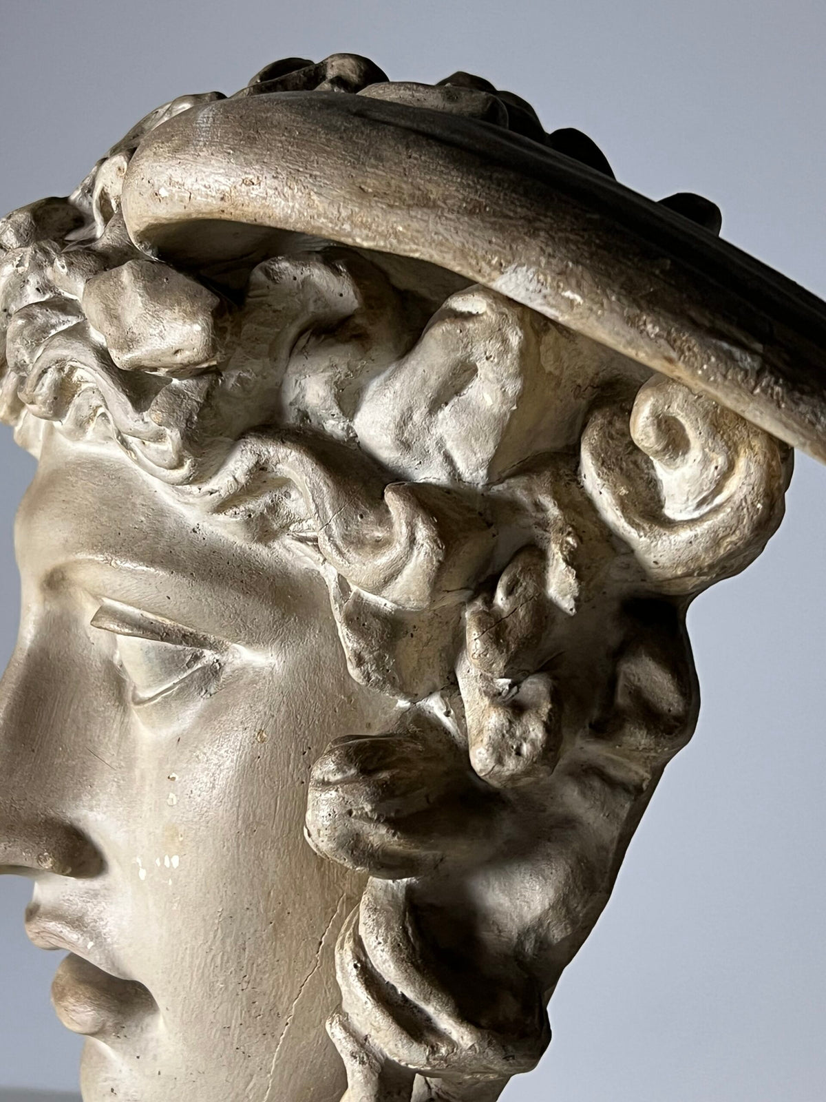 Vintage Plaster Sculpture of Medusa, Late 20th Century, photo 6