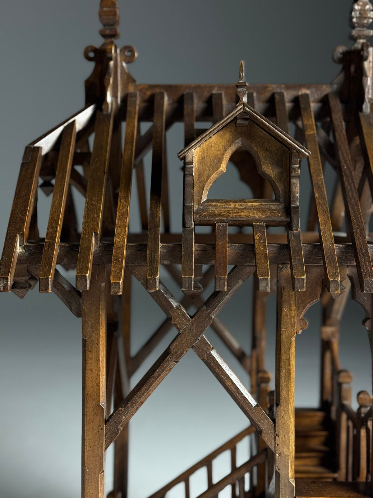 French Chef d'Oeuvre Scale Model, Signed J. Bergeron 1913, photo 21