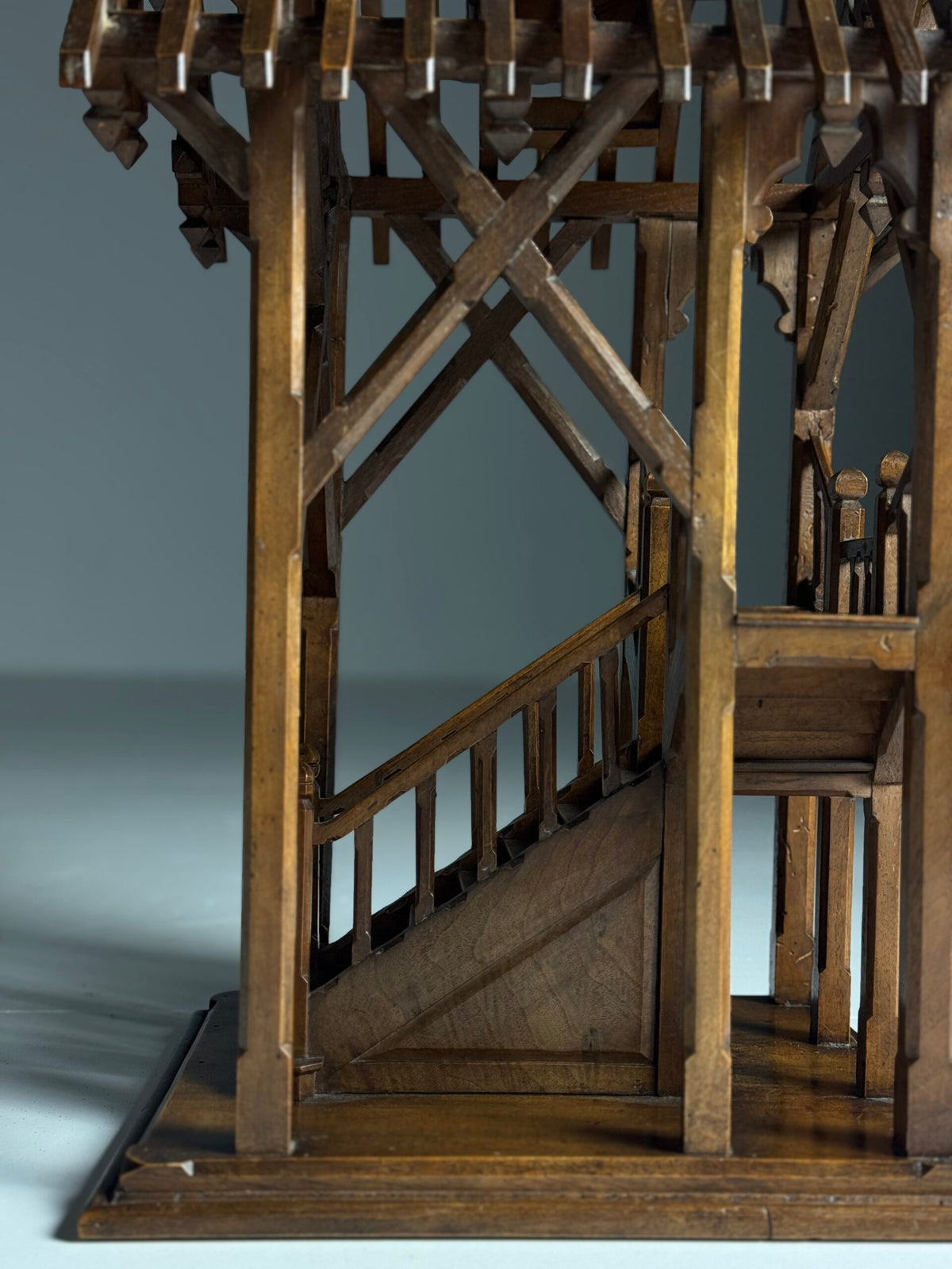 French Chef d'Oeuvre Scale Model, Signed J. Bergeron 1913, photo 22