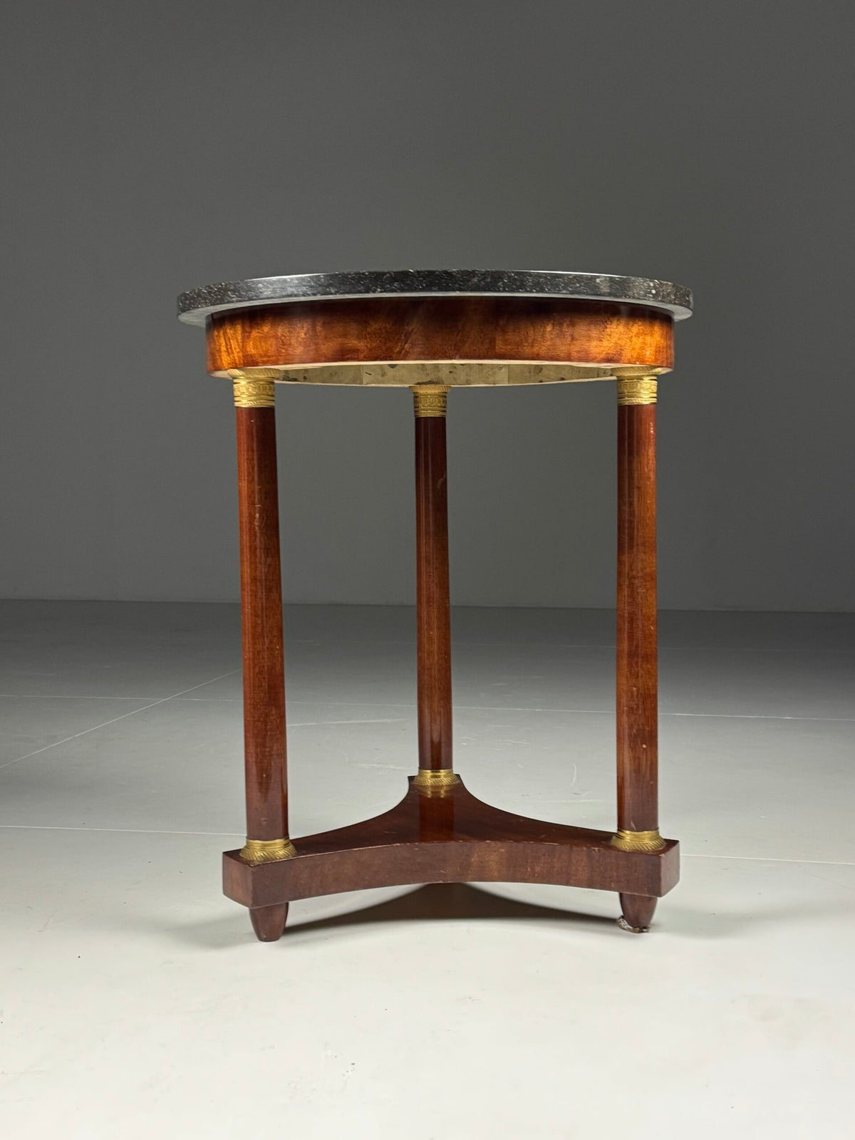 Empire Style Gueridon with Hard Stone Top, France c. 1900, photo 14