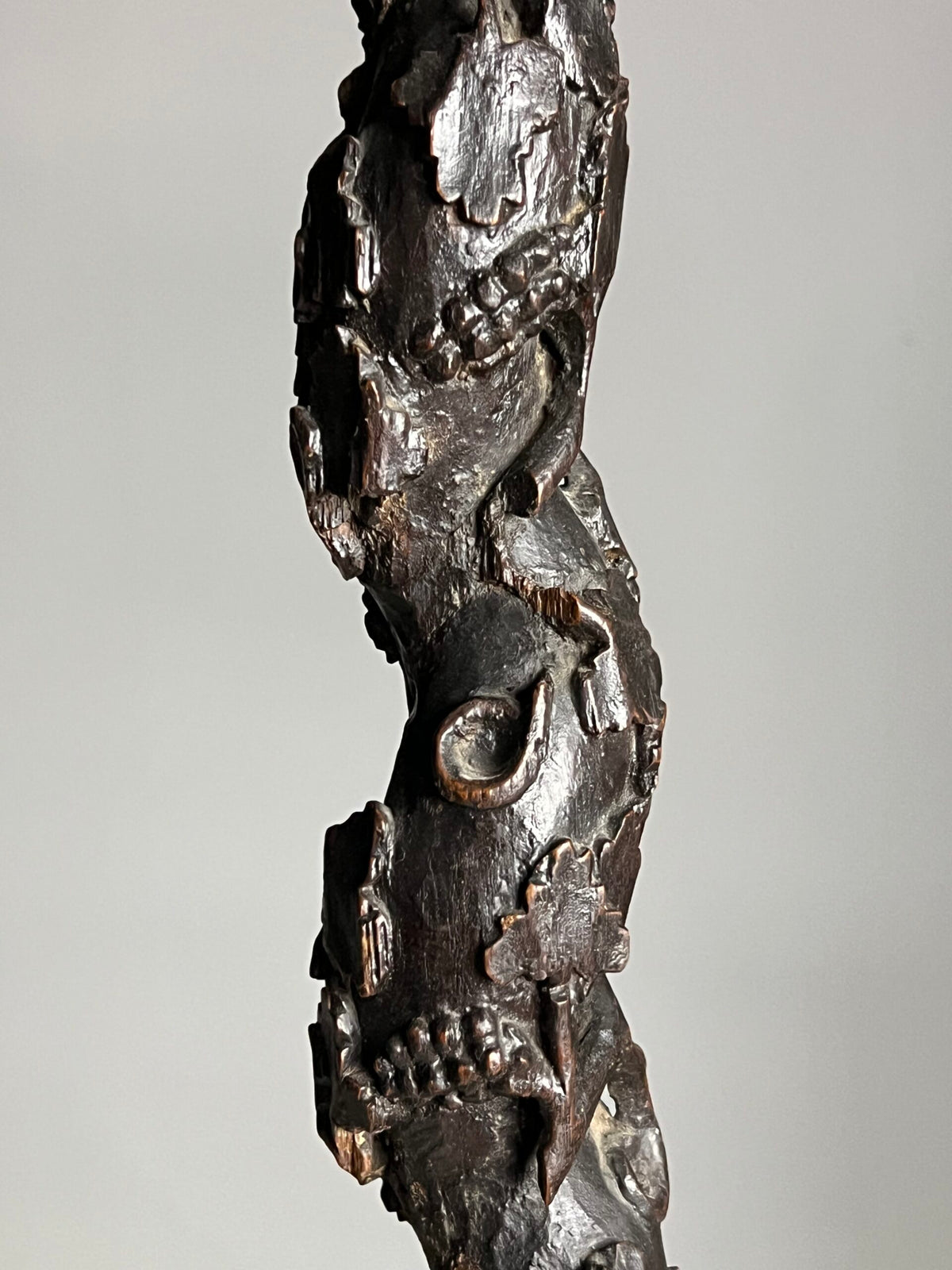 Hand Carved Corinthian Column, 19th Century, photo 6