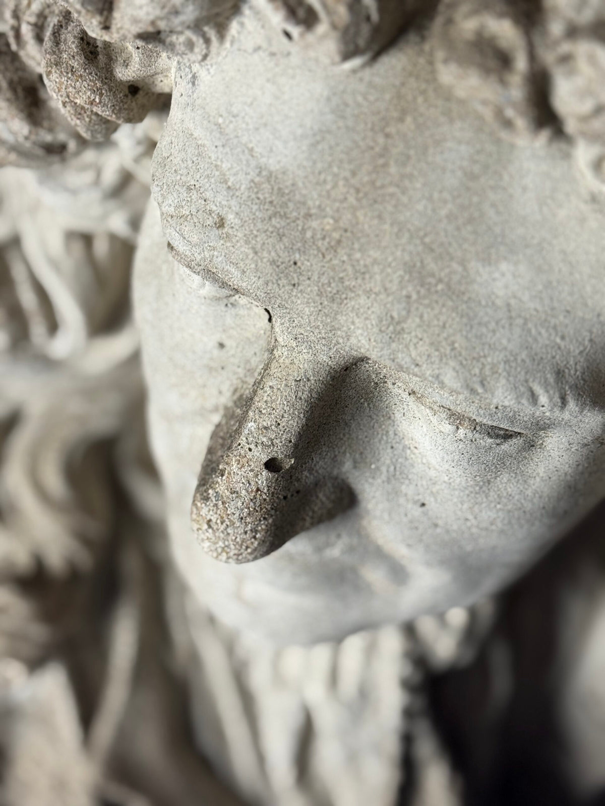 Gigantic Concrete Bust of Louis XIV, 112 cm, photo 4