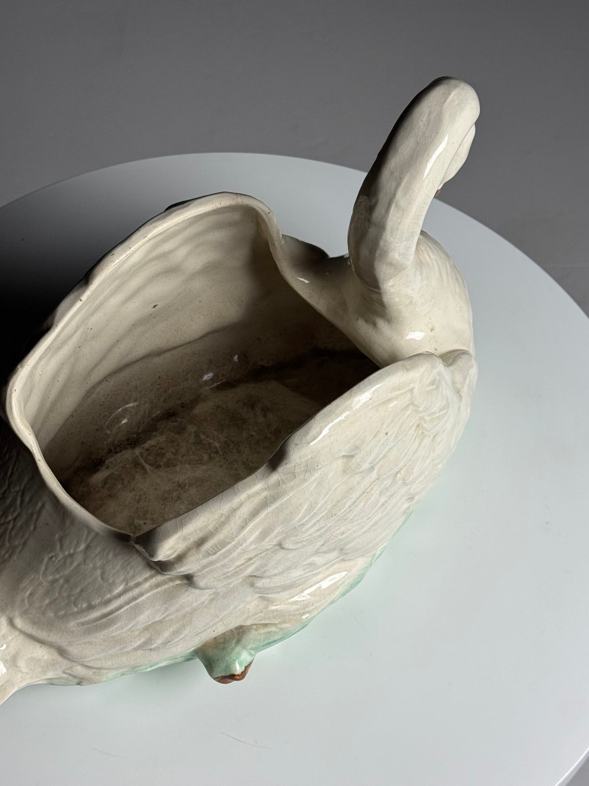 Vintage Swan Wine Cooler or Champagne Bowl, France, photo 15