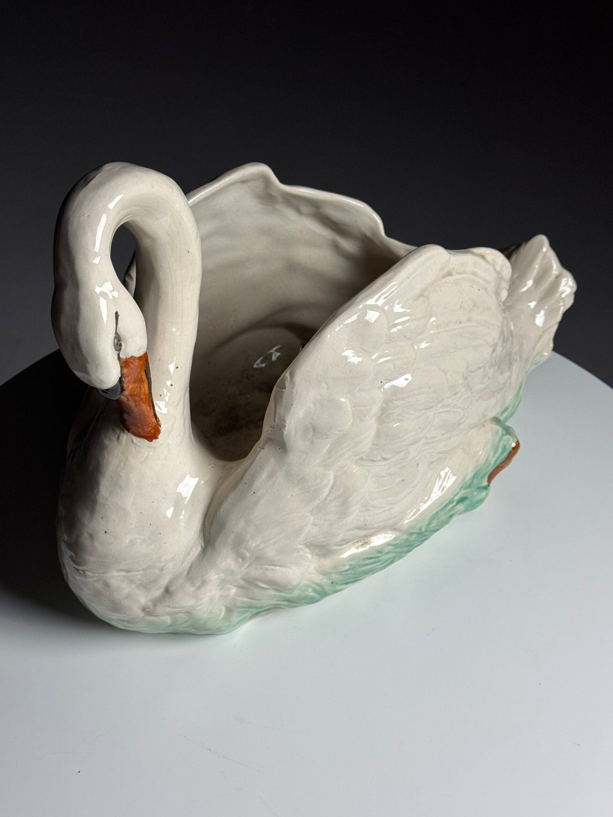 Vintage Swan Wine Cooler or Champagne Bowl, France, photo 10
