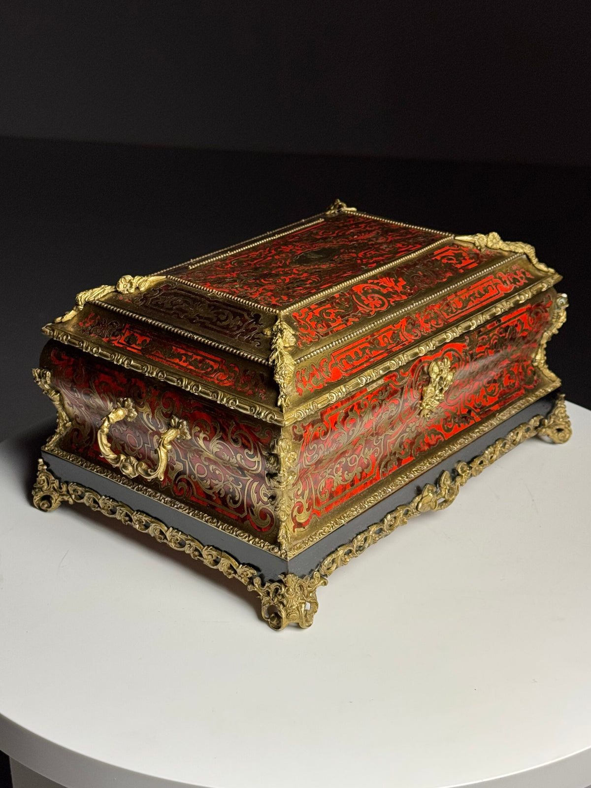 Napoleon III Boulle Style Box, 19th Century, photo 24