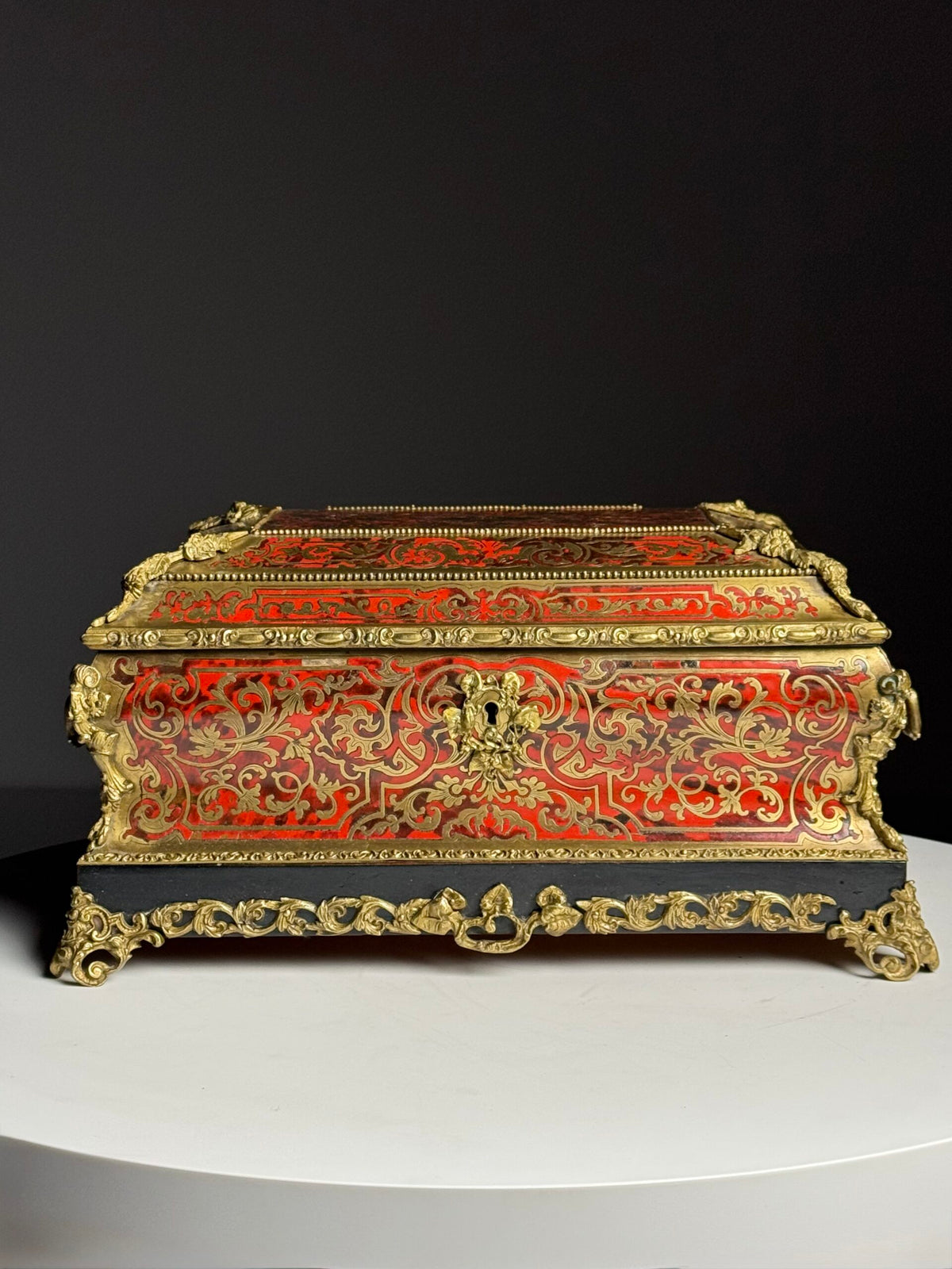 Napoleon III Boulle Style Box, 19th Century, photo 15