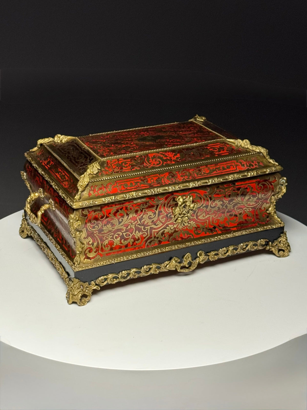 Napoleon III Boulle Style Box, 19th Century, photo 7