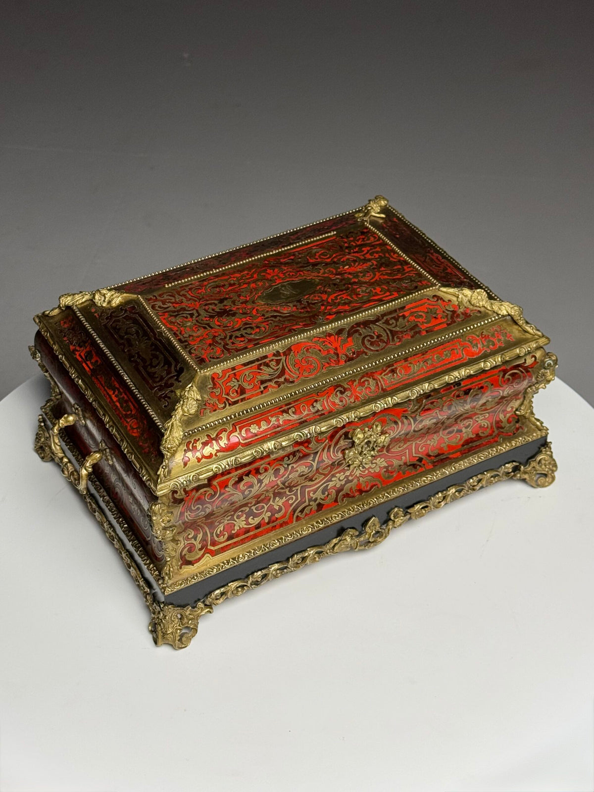 Napoleon III Boulle Style Box, 19th Century, photo 6