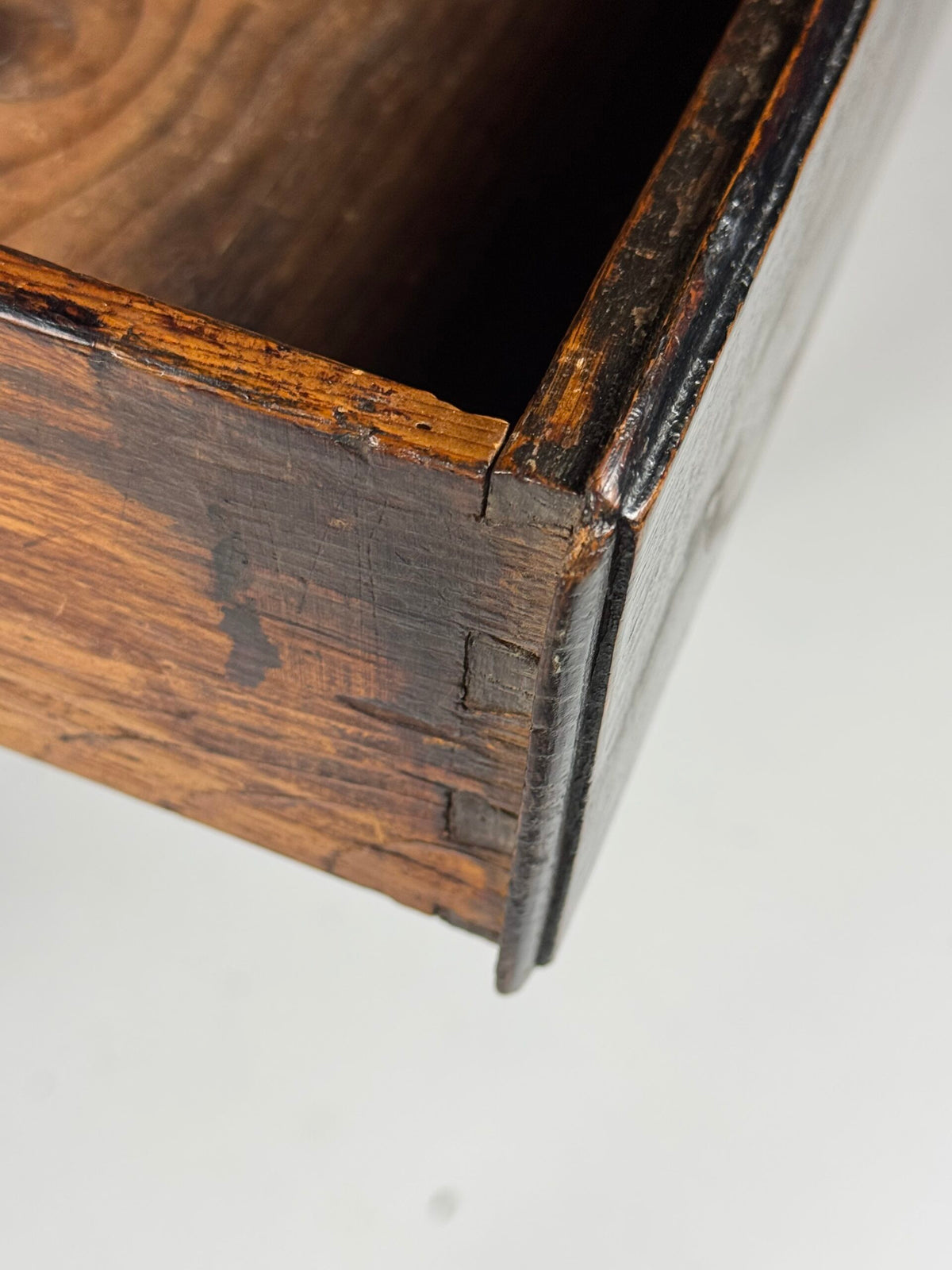 English Oak Side Table with Drawer, Late 17th Century, photo 8