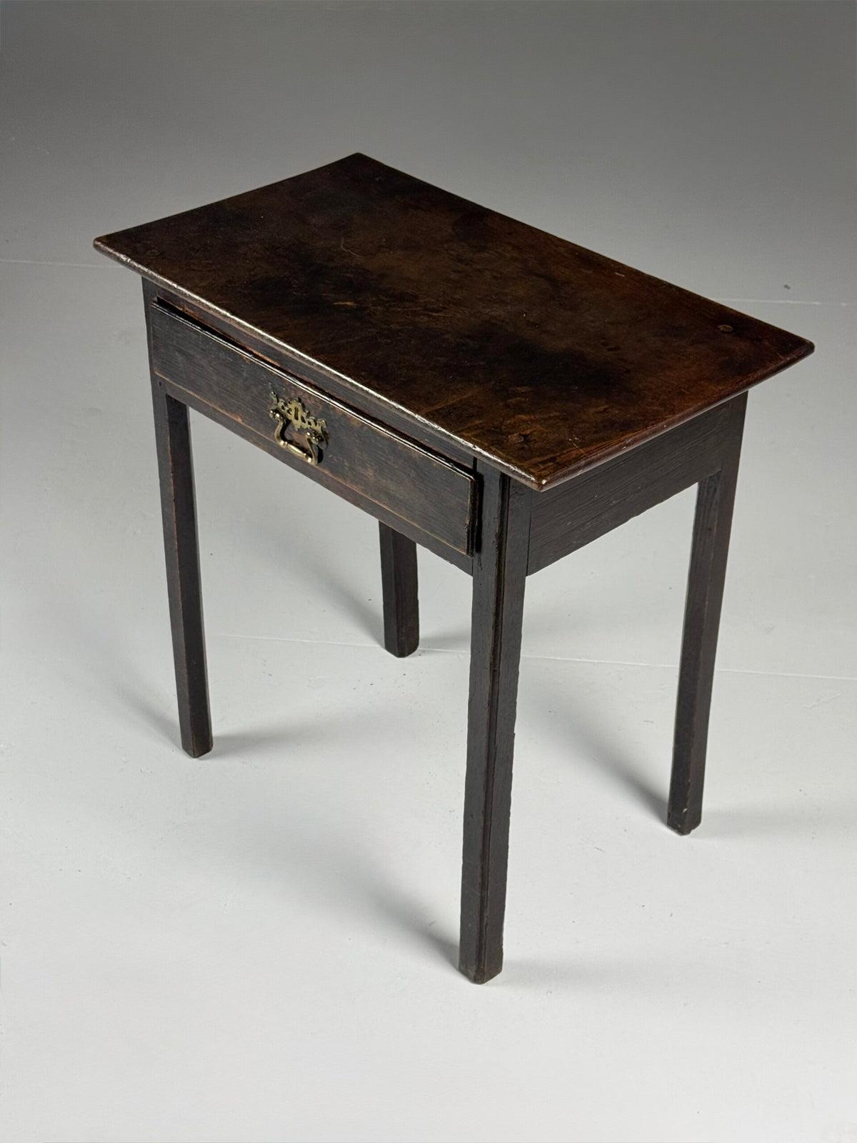 English Oak Side Table with Drawer, Late 17th Century, photo 5