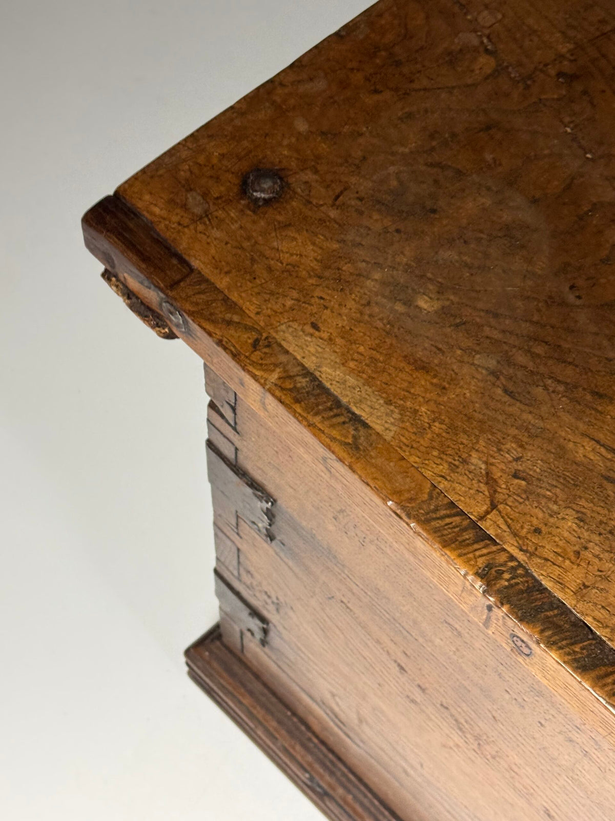 Large Spanish Walnut Chest, 18th Century, photo 21