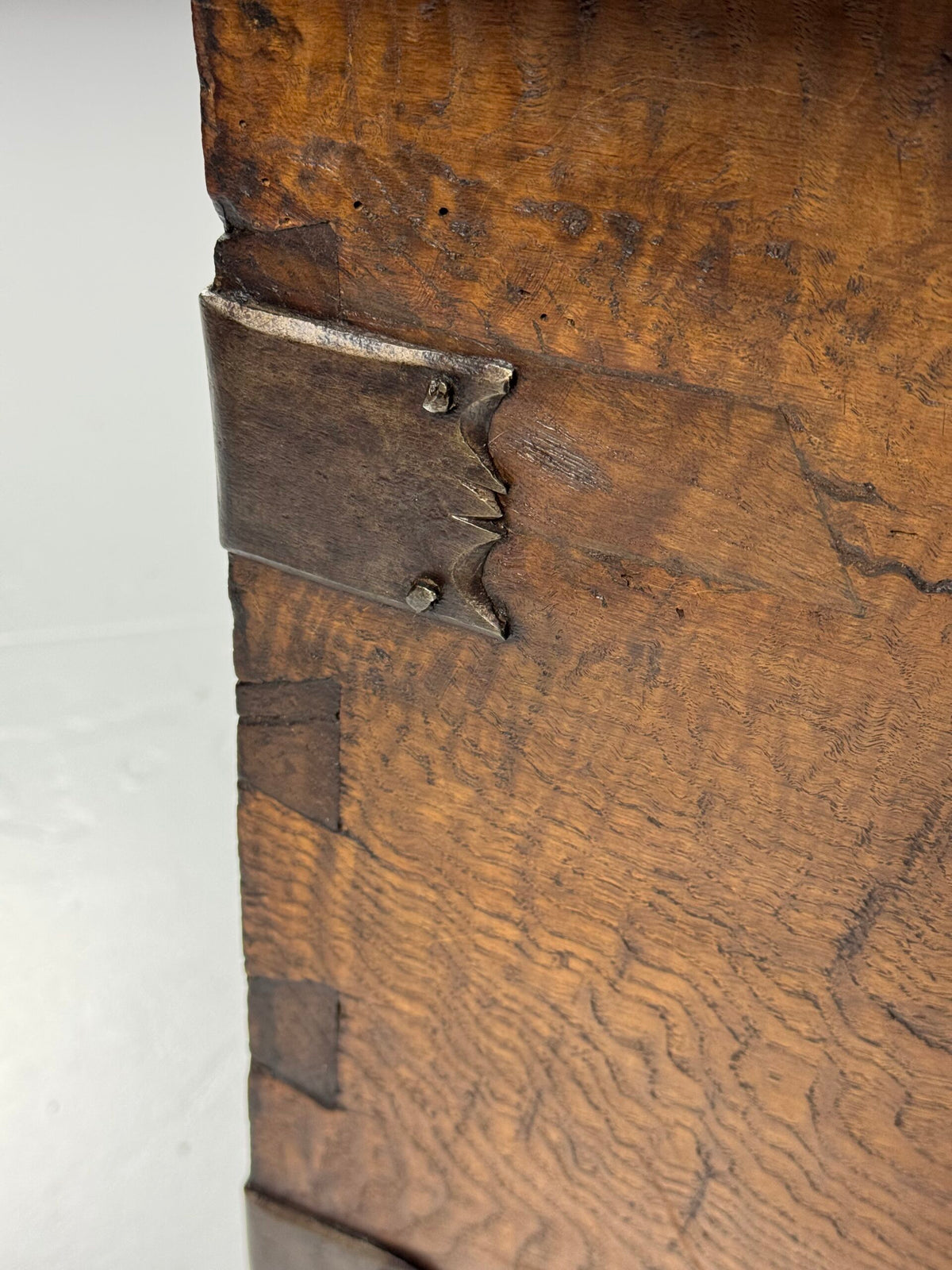 Large Spanish Walnut Chest, 18th Century, photo 13