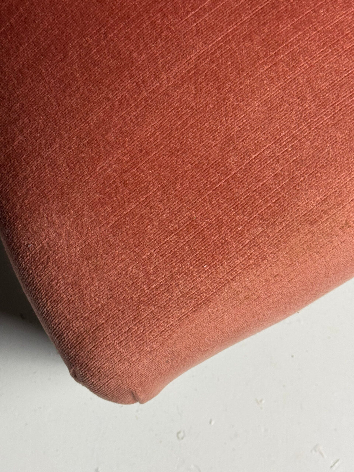 Pair of French Napoleon III Slipper Chairs in Pink Velvet, photo 12