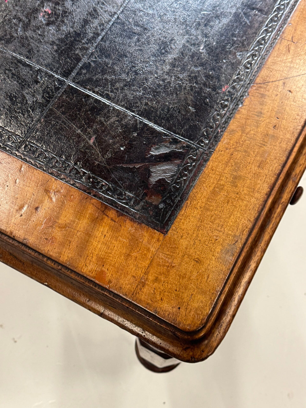 English Mahogany Partners Desk, circa 1880 to 1900, photo 2