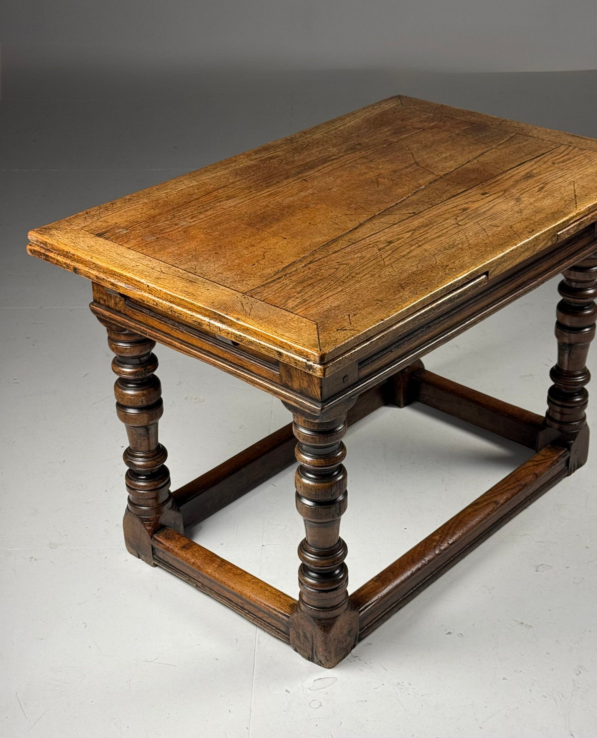 English Oak Extending Table, circa 1700, photo 21