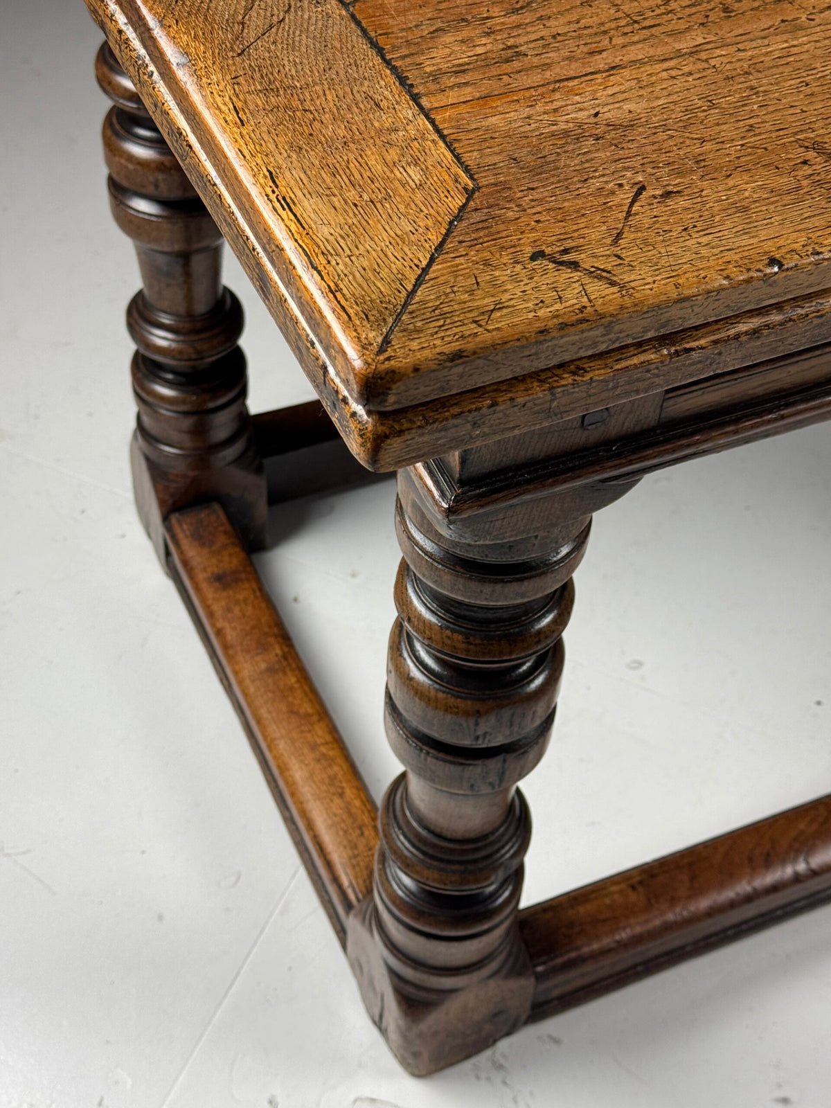 English Oak Extending Table, circa 1700, photo 13