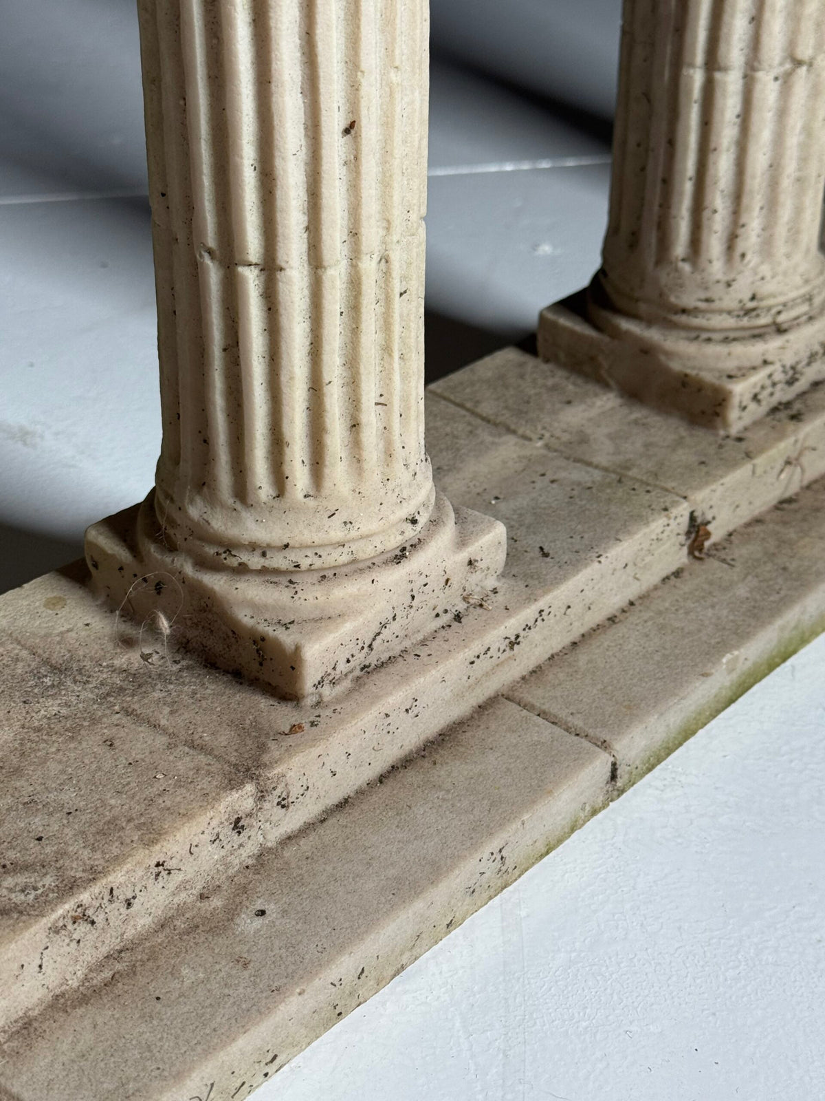Grand Tour Cast Marble Models of Roman Temple Ruins, Mid 20th Century, photo 6