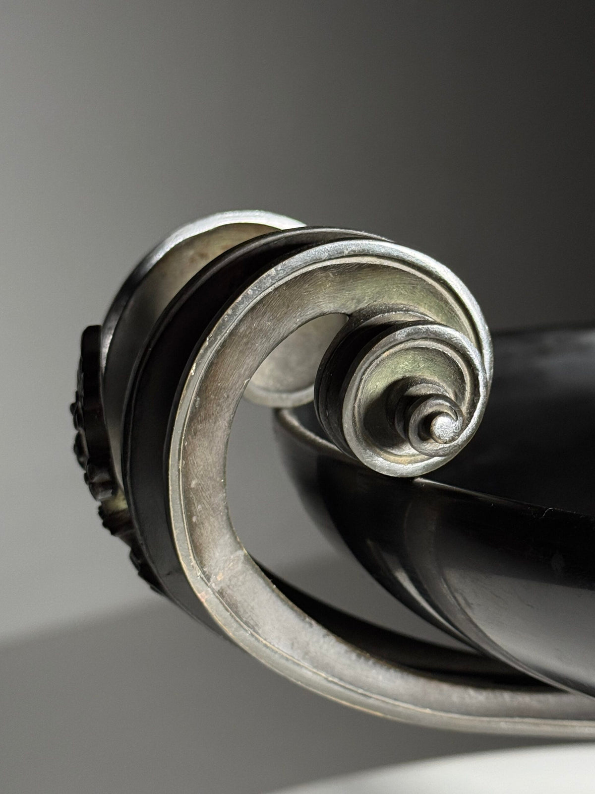 Bronze and Slate Tazza by Ferdinand Levillain, c. 1860, photo 14