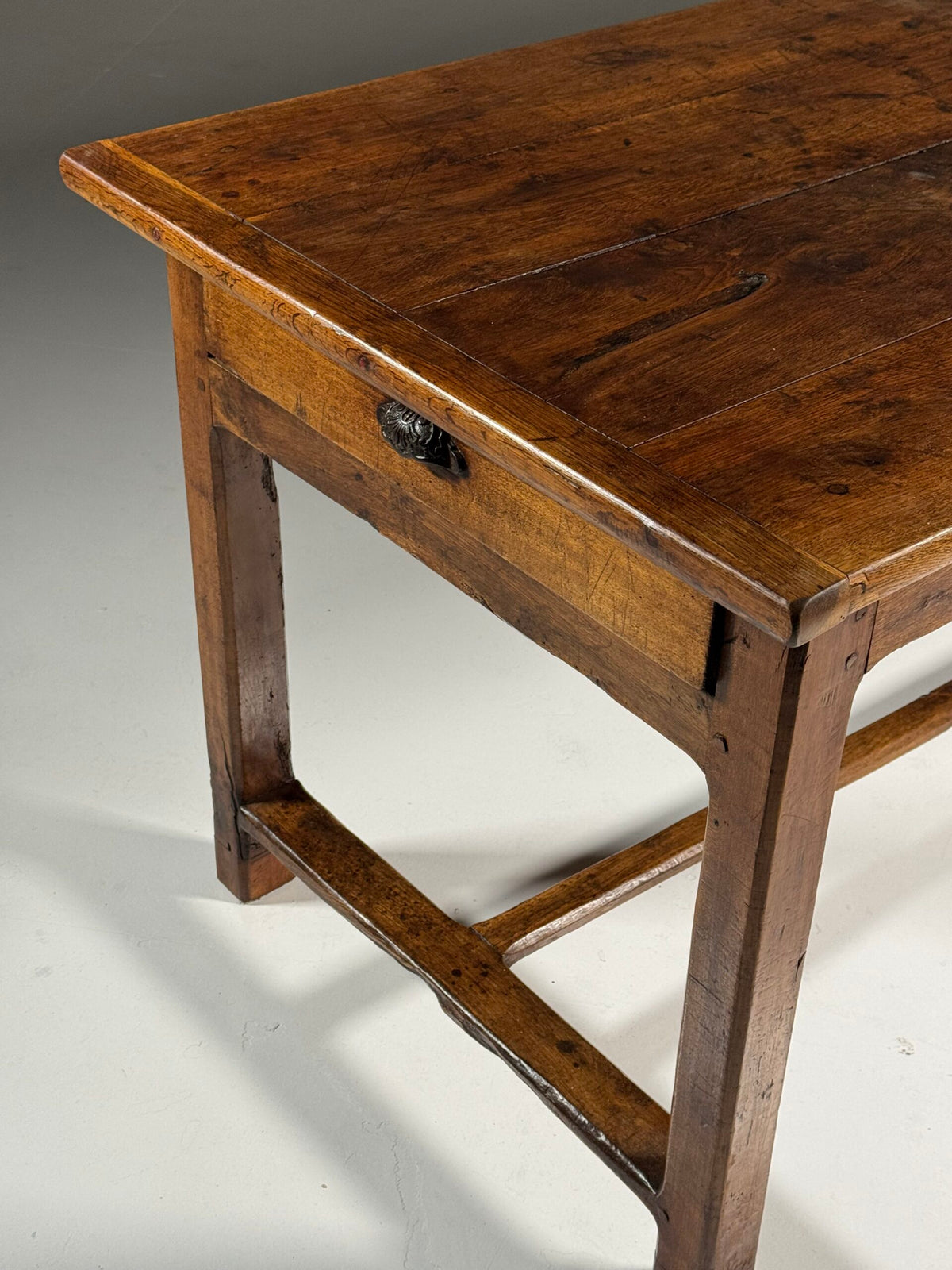 French Farmhouse Dining Table, 197 cm, Early 19th Century, photo 2