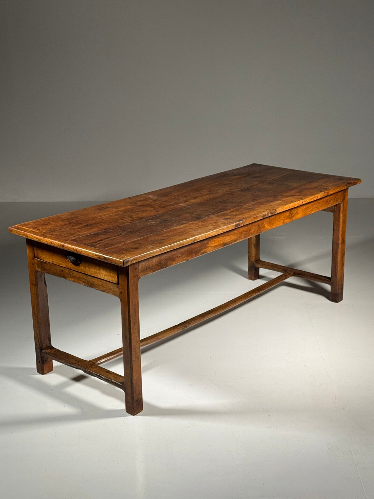 French Farmhouse Dining Table, 197 cm, Early 19th Century, photo 1