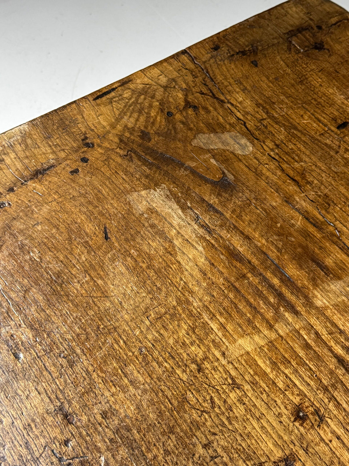 Spanish Walnut Table with Three Drawers, 18th Century, photo 13