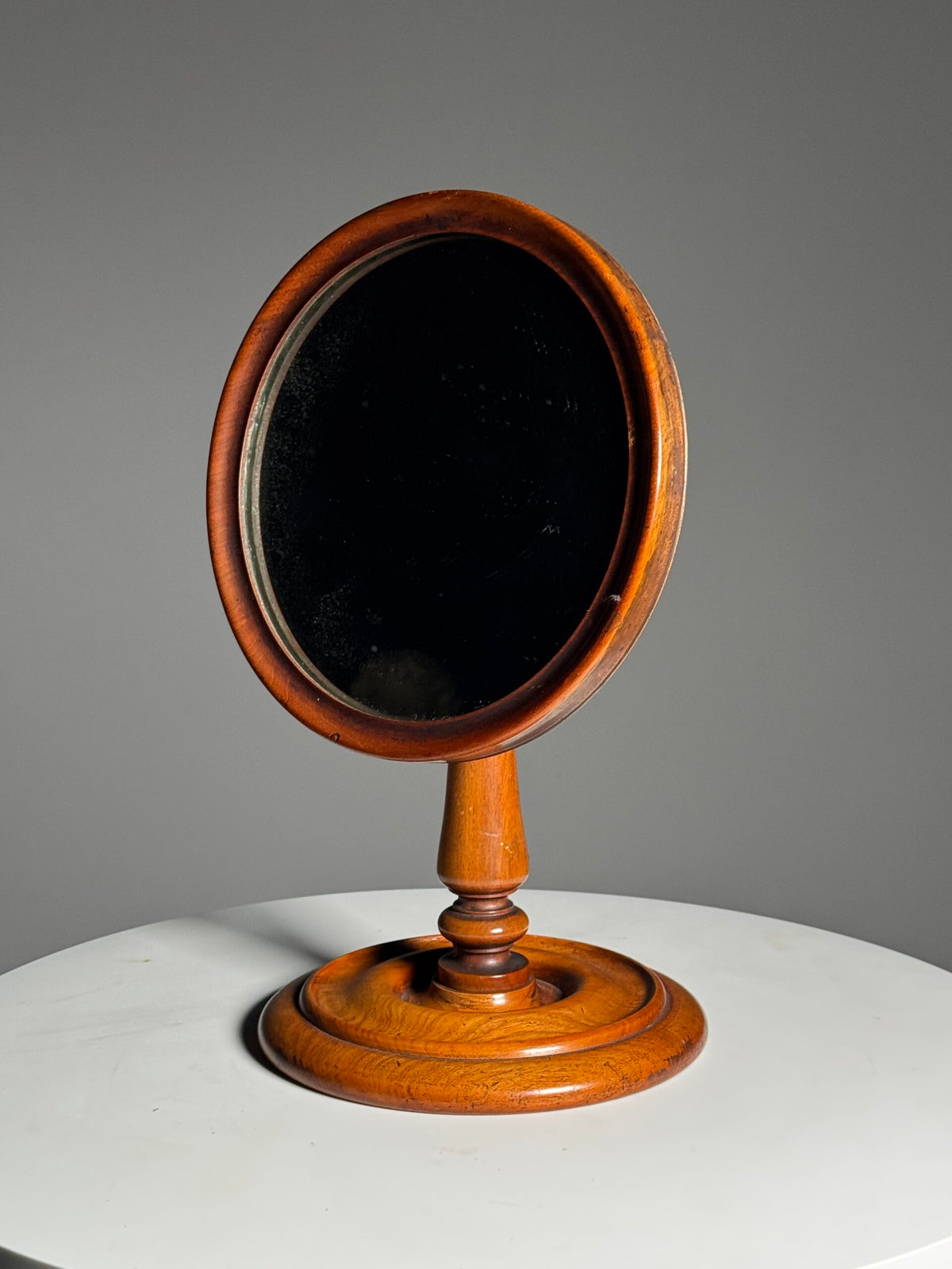 English Mahogany Make-up Mirror, Late 19th Century, photo 2