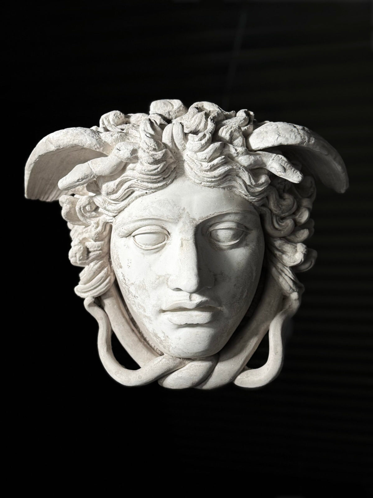 Plaster Medusa Wall Decoration, photo 1