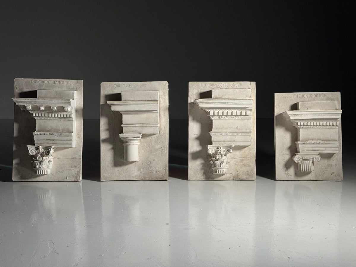 Set of Four English Plaster Studies of the Architectural Orders, photo 3