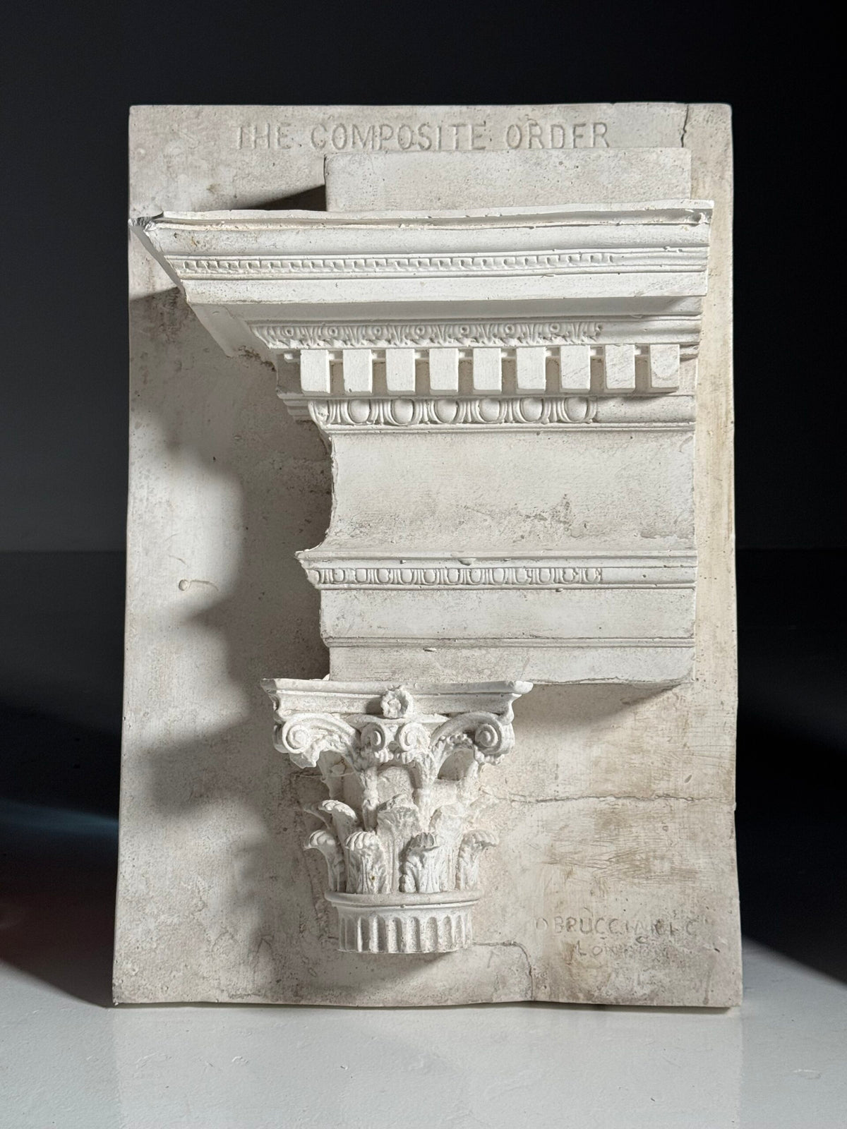 Set of Four English Plaster Studies of the Architectural Orders, photo 5
