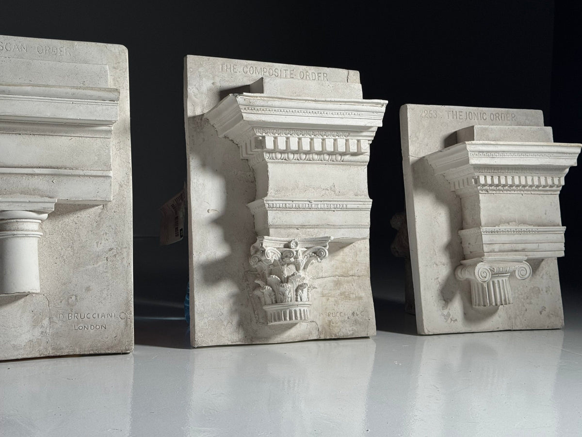 Set of Four English Plaster Studies of the Architectural Orders, photo 8