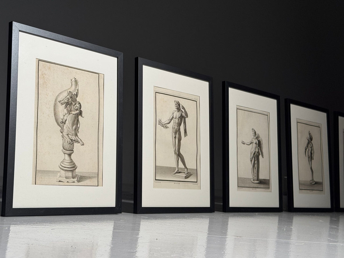 Set of Six Classical Engravings, c. 1860, photo 7