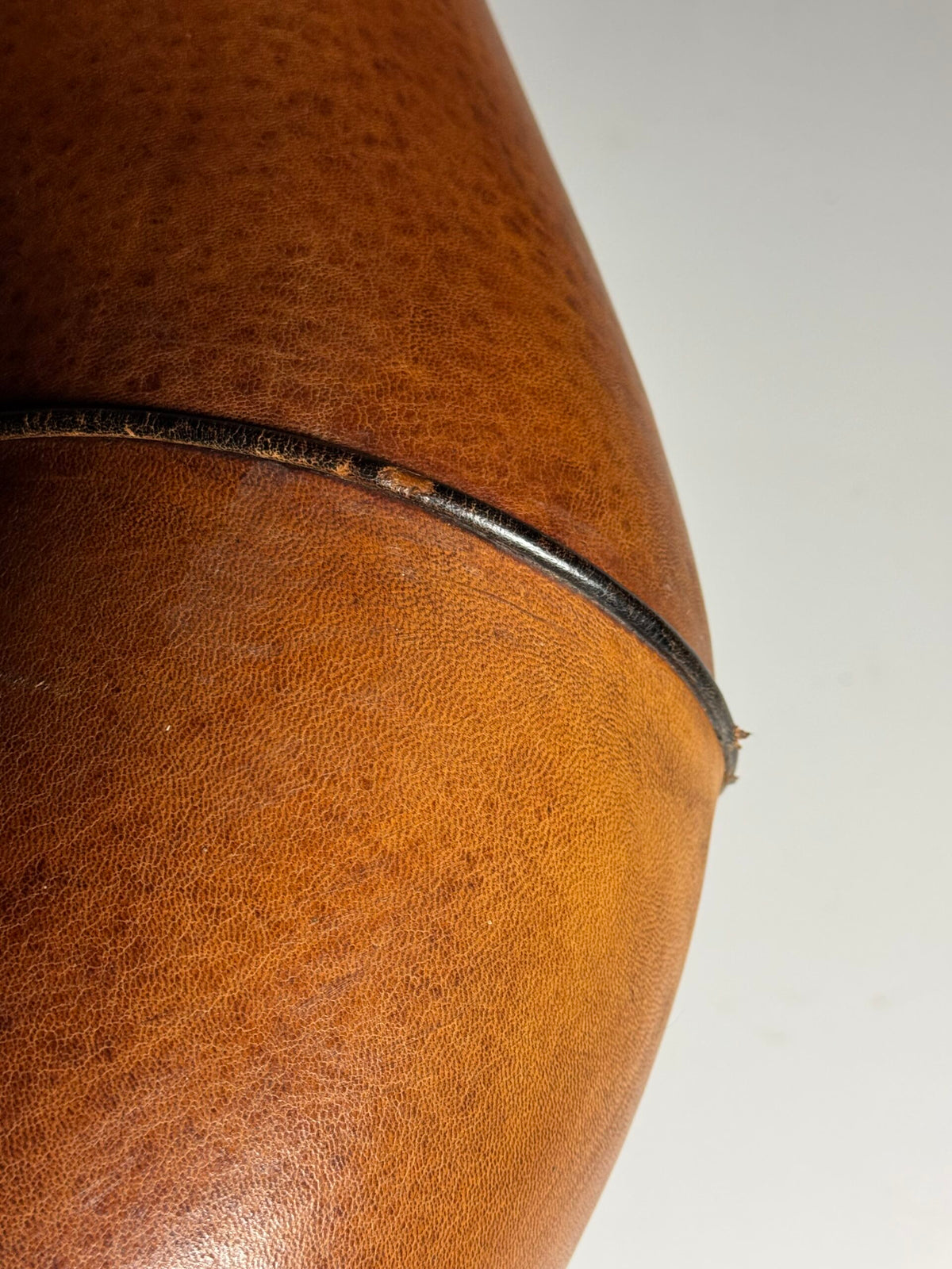 Pair of Sheepskin Leather Club Armchairs, Netherlands, photo 13