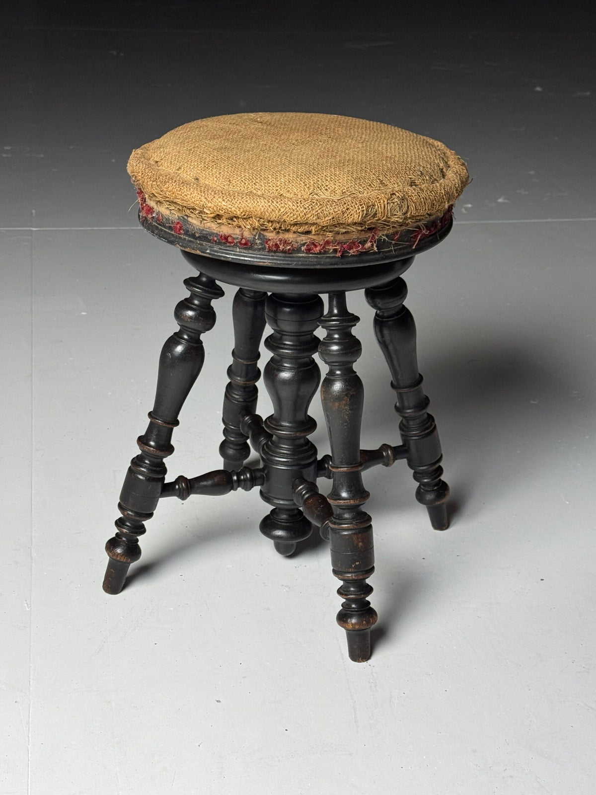 Antique Piano Stool, circa 1880 to 1900, photo 1