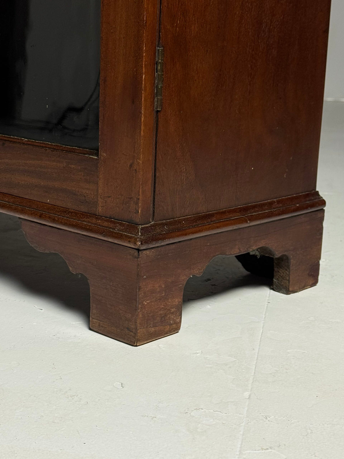 English Mahogany Display Cabinet or Small Bookcase, Late 19th Century, photo 16