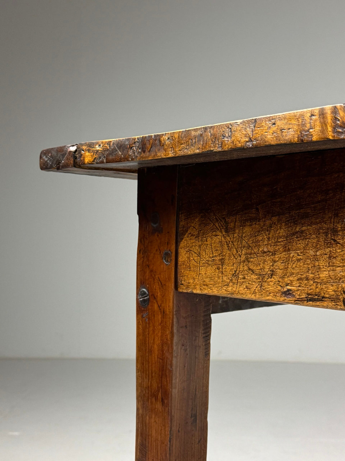 French Farmhouse Dining Table, 242 cm, Early 19th Century, photo 6